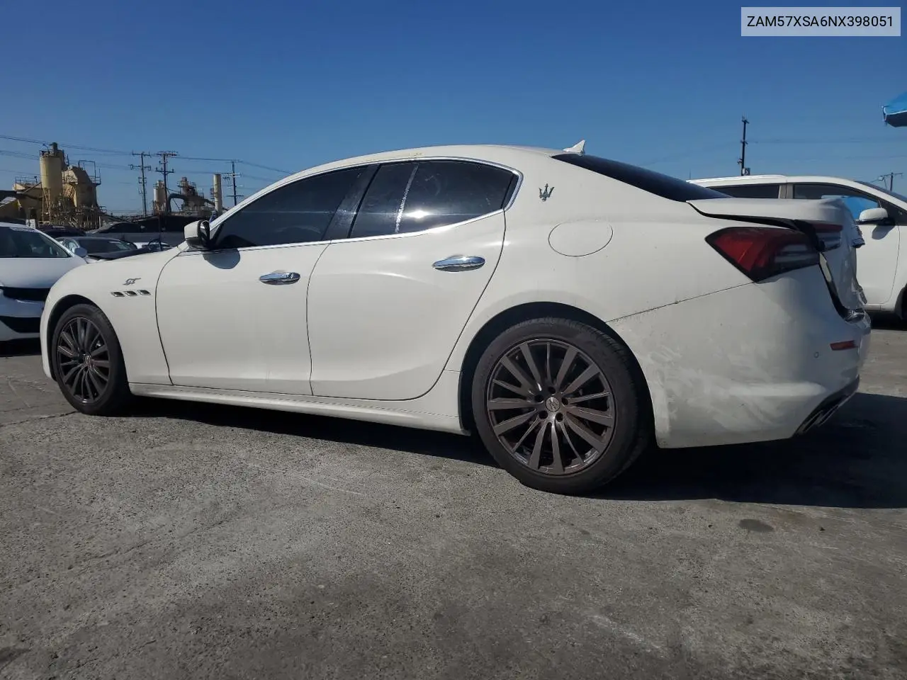 2022 Maserati Ghibli Base VIN: ZAM57XSA6NX398051 Lot: 62867915