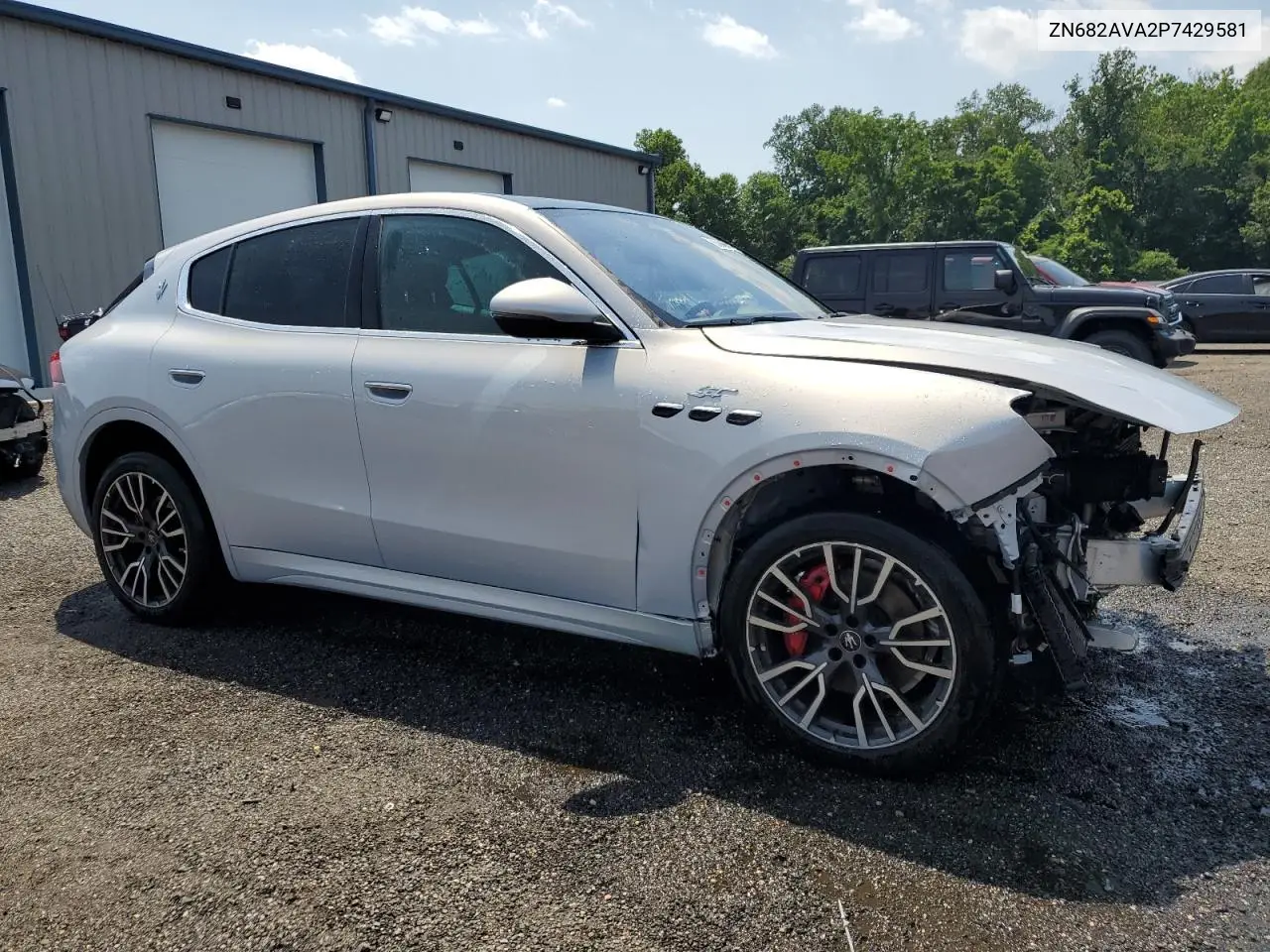 2023 Maserati Grecale Gt VIN: ZN682AVA2P7429581 Lot: 61615185