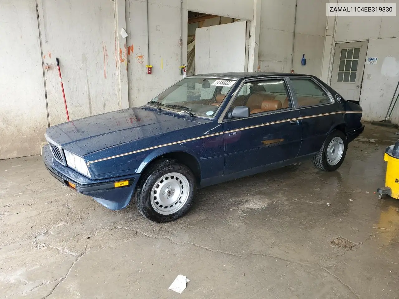 1984 Maserati Biturbo VIN: ZAMAL1104EB319330 Lot: 54138835
