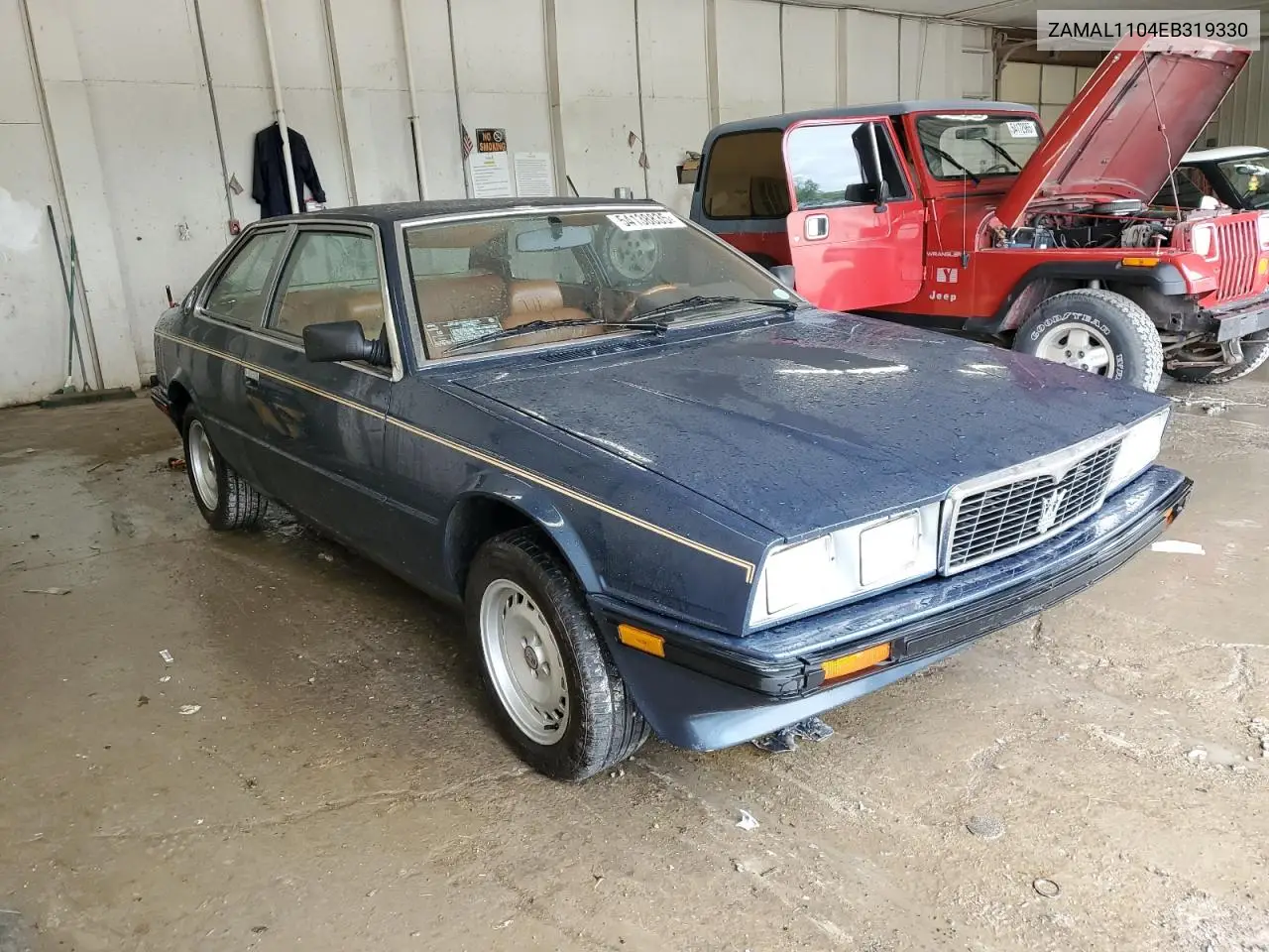 1984 Maserati Biturbo VIN: ZAMAL1104EB319330 Lot: 54138835
