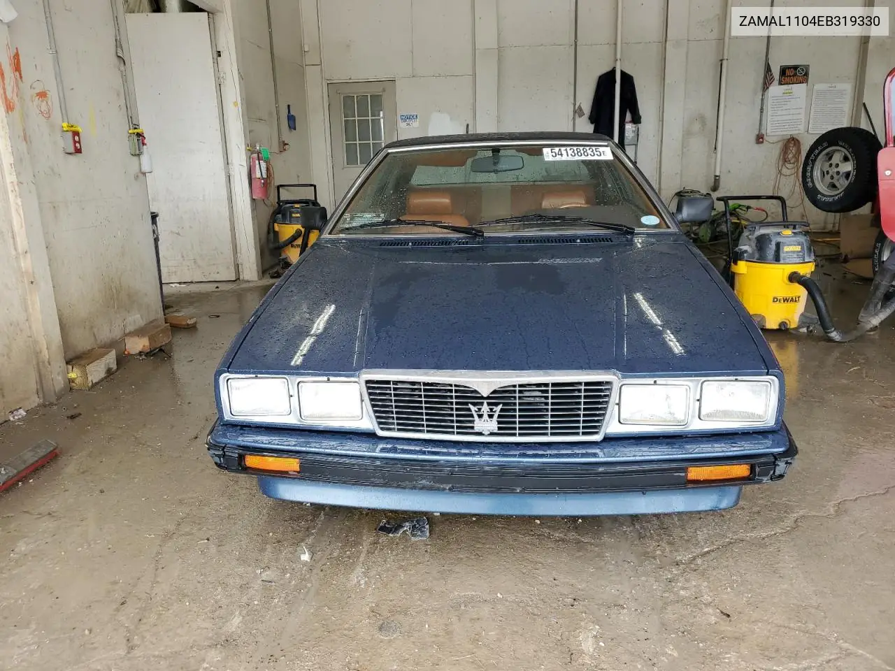 1984 Maserati Biturbo VIN: ZAMAL1104EB319330 Lot: 54138835