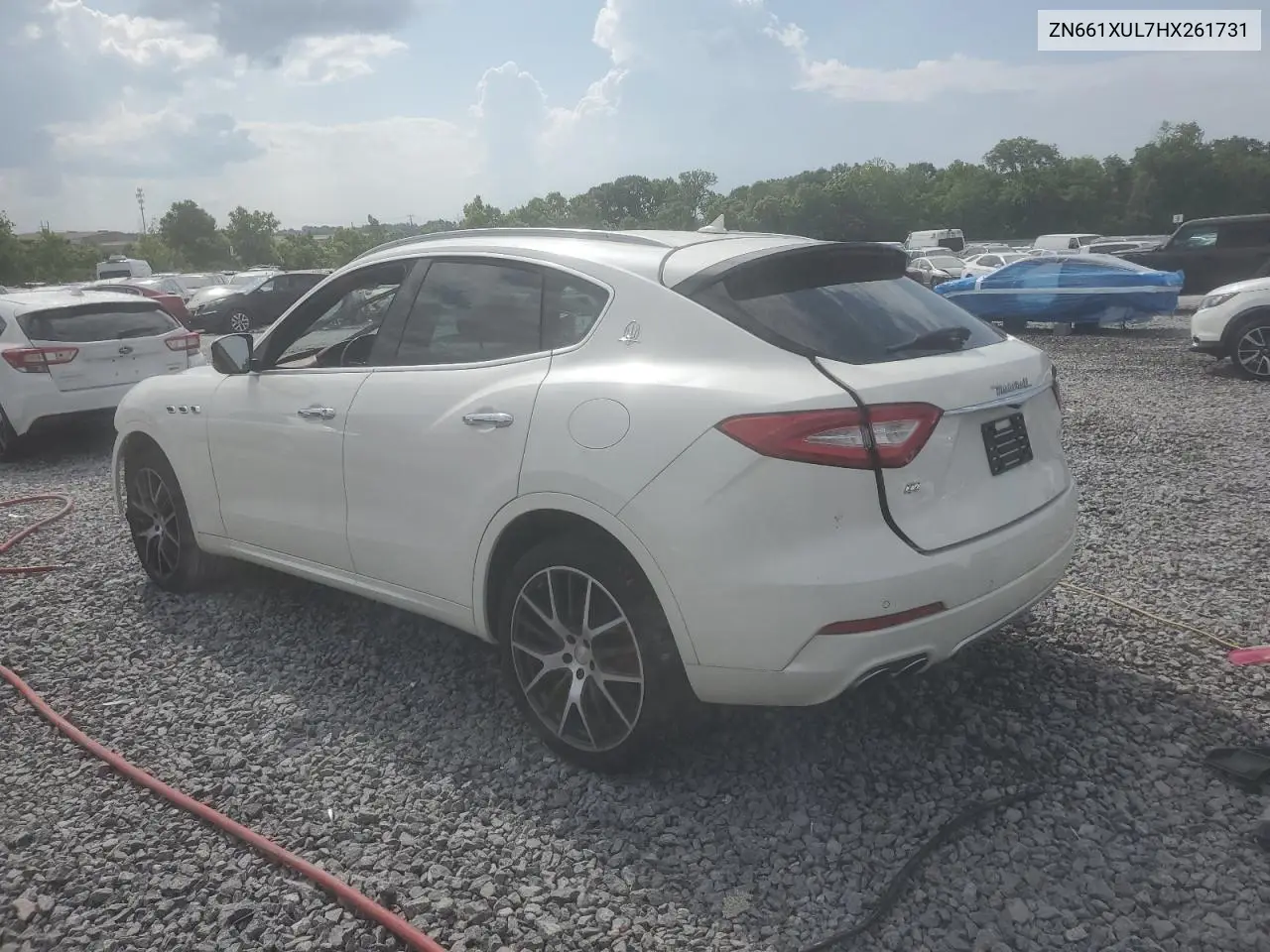 2017 Maserati Levante Luxury VIN: ZN661XUL7HX261731 Lot: 56738695