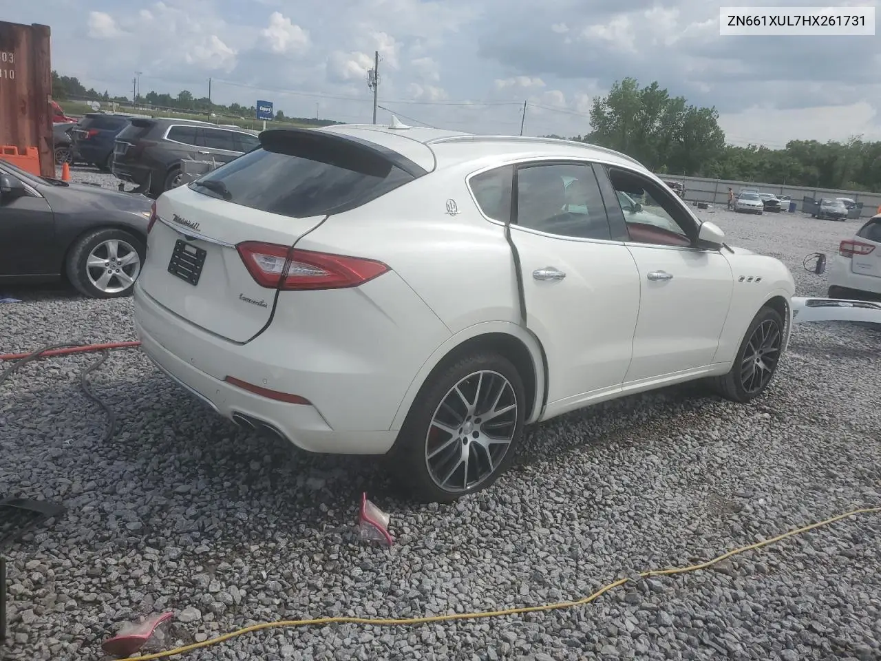 2017 Maserati Levante Luxury VIN: ZN661XUL7HX261731 Lot: 56738695