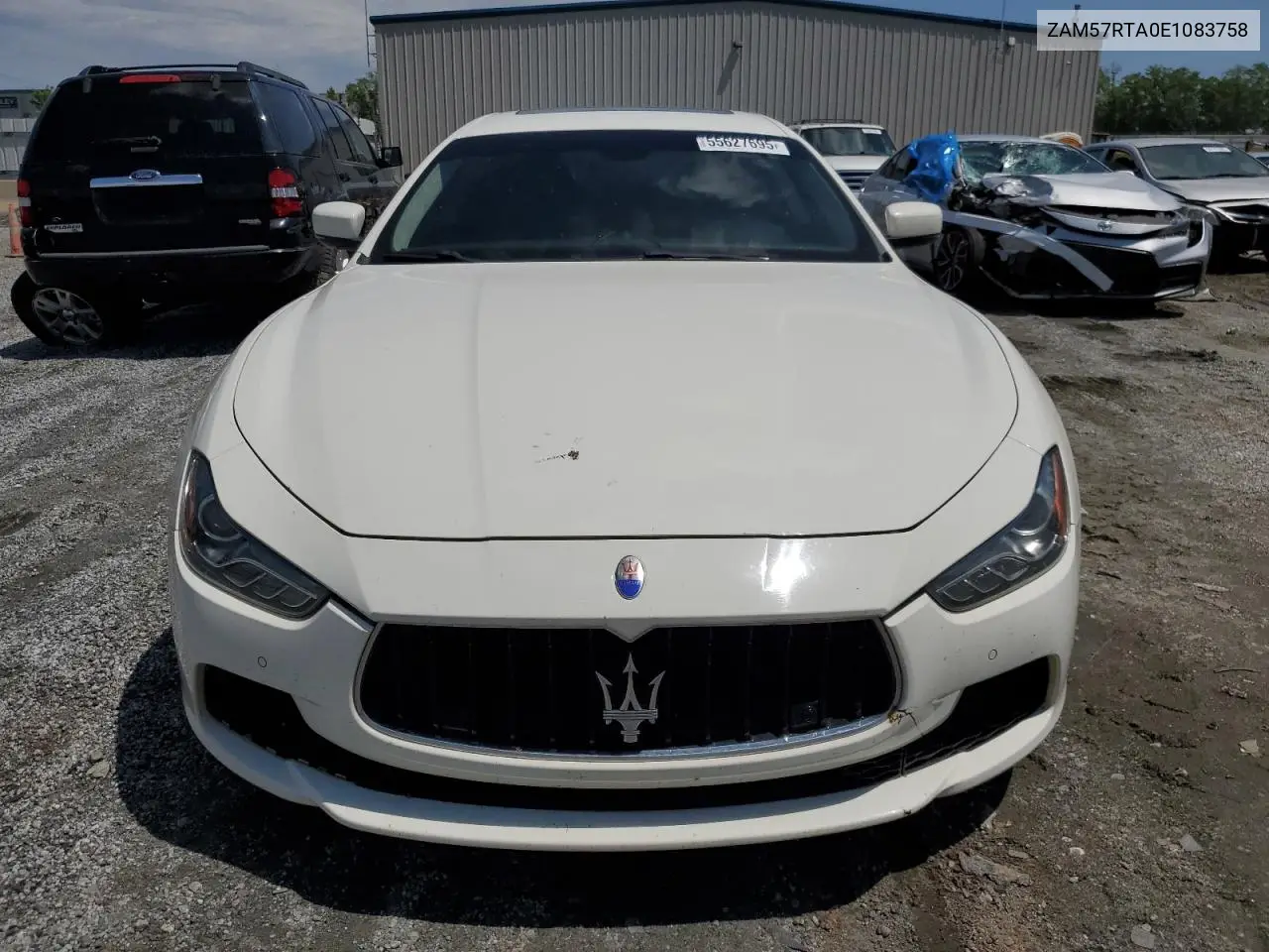 2014 Maserati Ghibli S VIN: ZAM57RTA0E1083758 Lot: 55627695