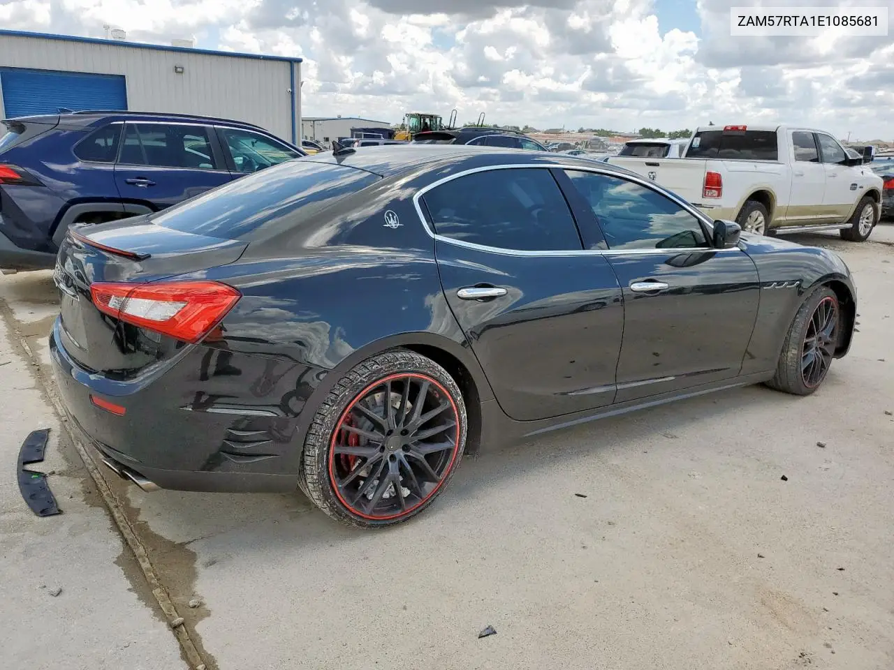 2014 Maserati Ghibli S VIN: ZAM57RTA1E1085681 Lot: 55681055