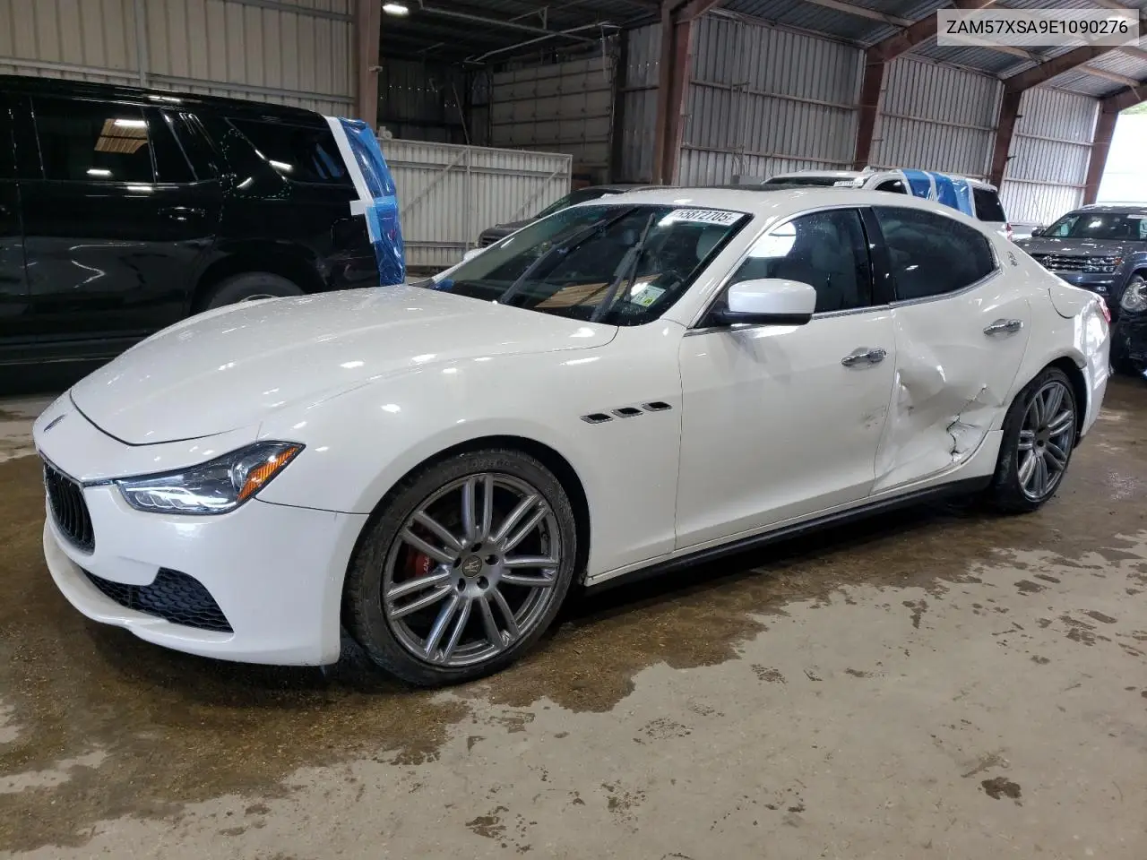 2014 Maserati Ghibli VIN: ZAM57XSA9E1090276 Lot: 55872705
