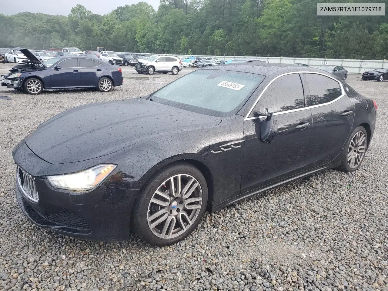 2014 Maserati Ghibli S VIN: ZAM57RTA1E1079718 Lot: 56549185