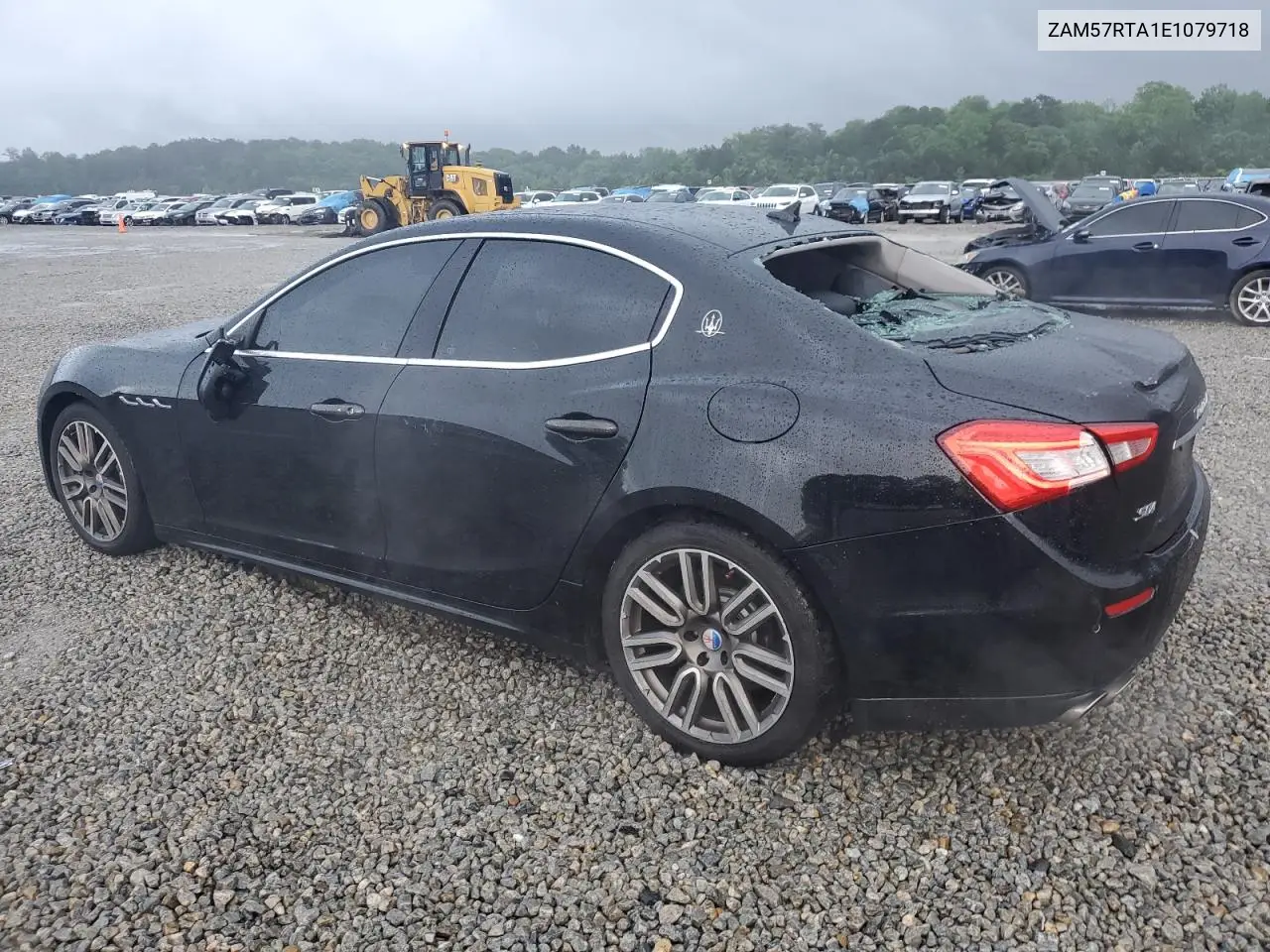 2014 Maserati Ghibli S VIN: ZAM57RTA1E1079718 Lot: 56549185