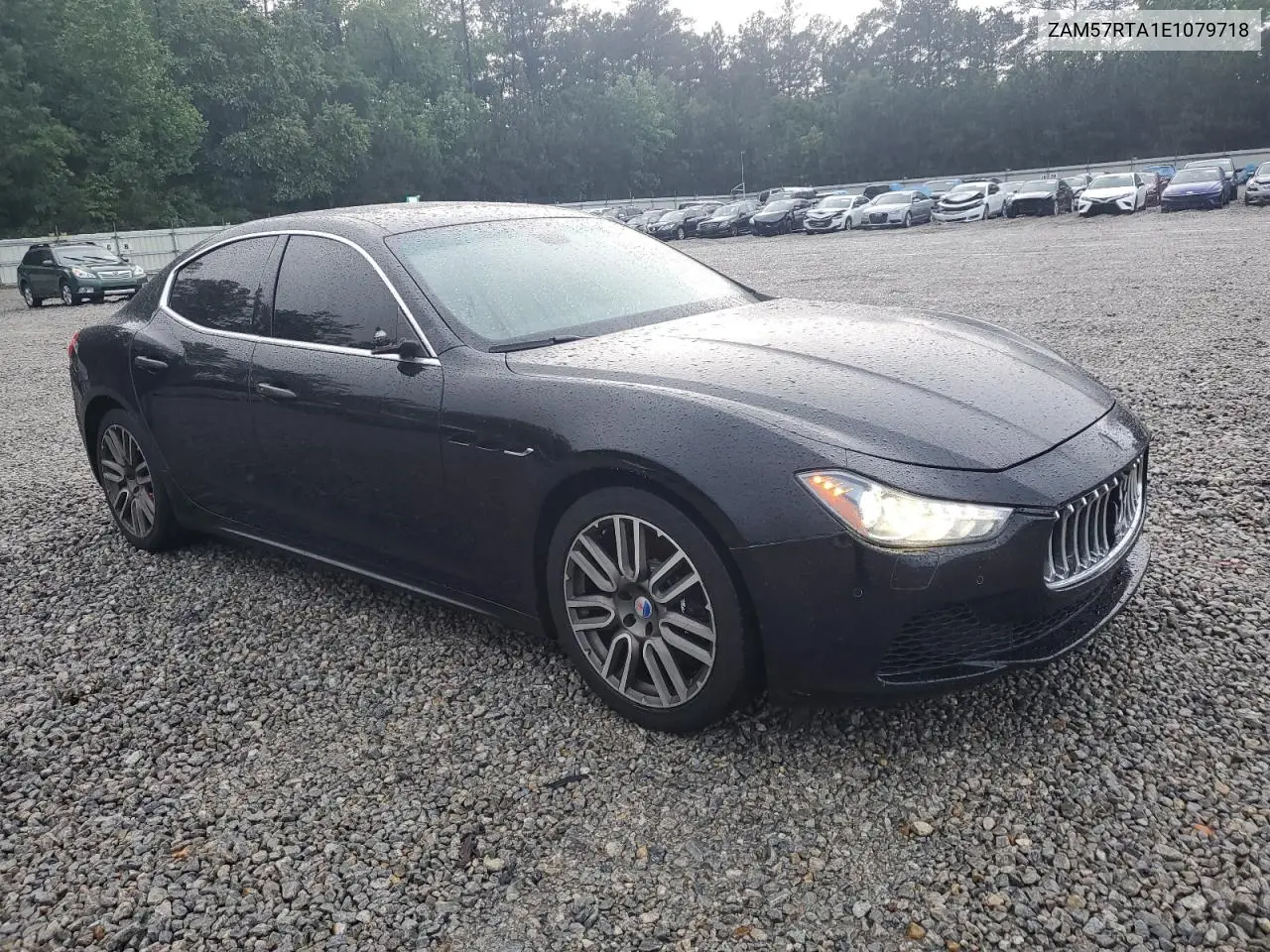 2014 Maserati Ghibli S VIN: ZAM57RTA1E1079718 Lot: 56549185