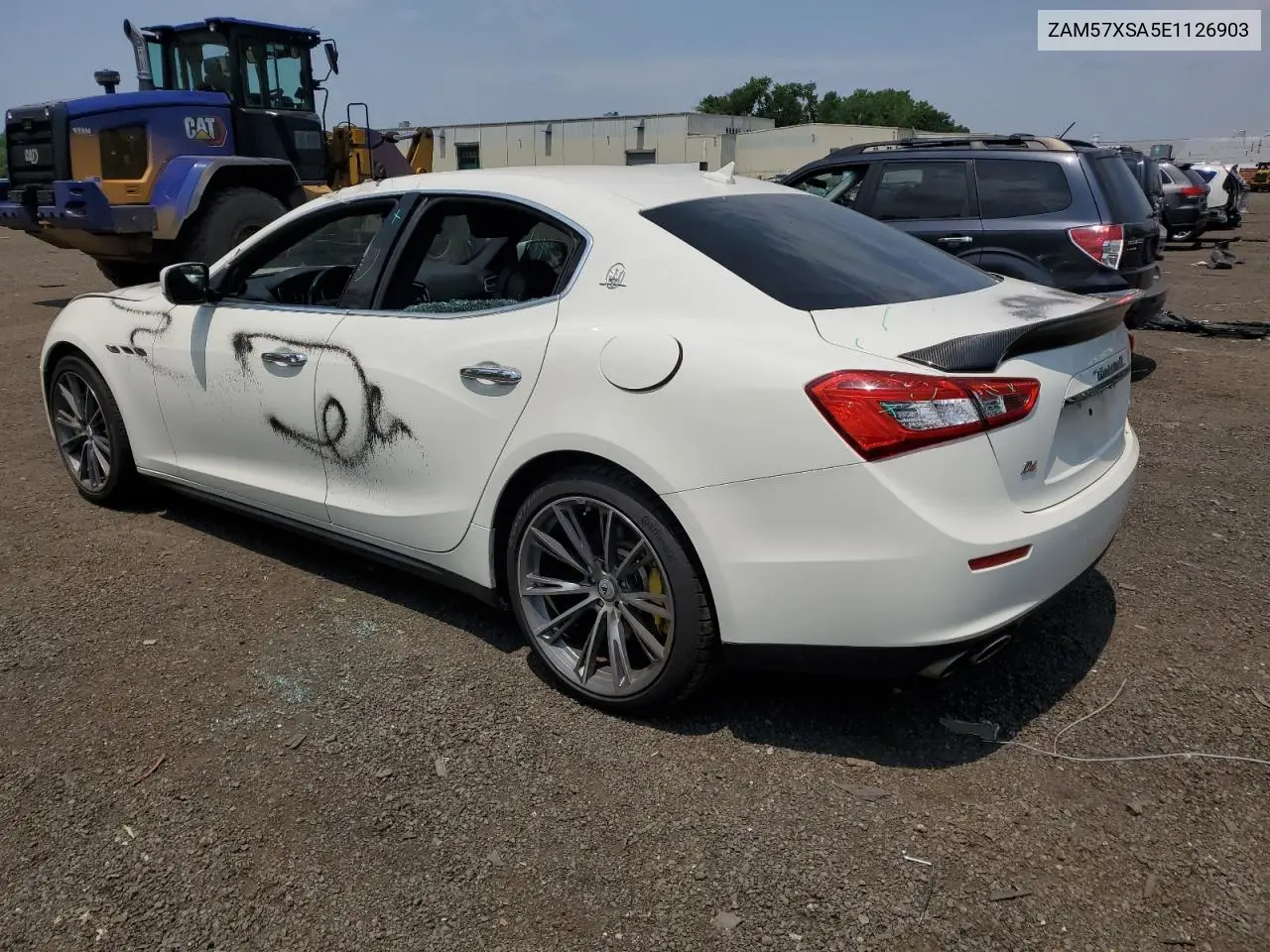 2014 Maserati Ghibli VIN: ZAM57XSA5E1126903 Lot: 60815795