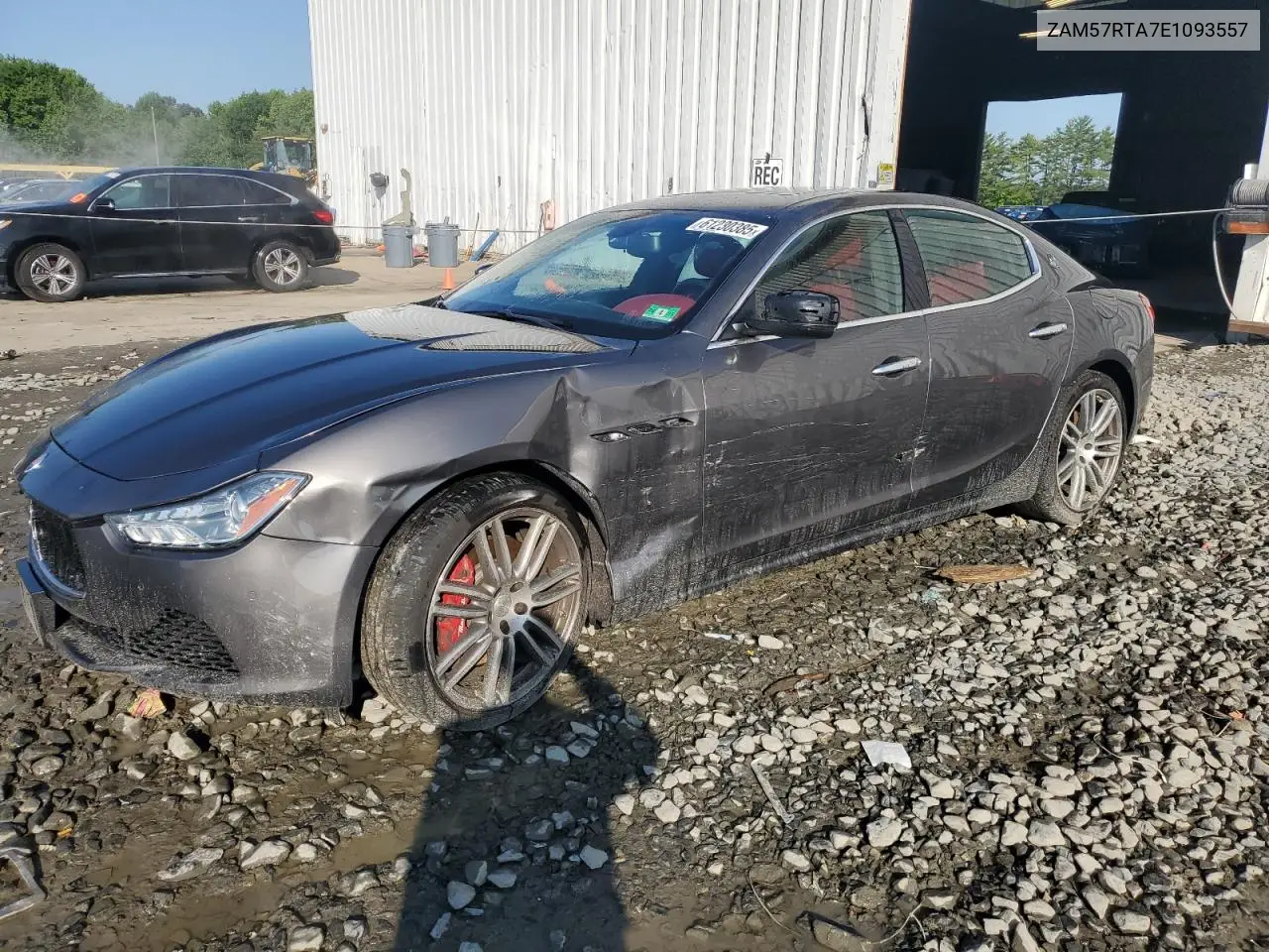 2014 Maserati Ghibli S VIN: ZAM57RTA7E1093557 Lot: 61230385