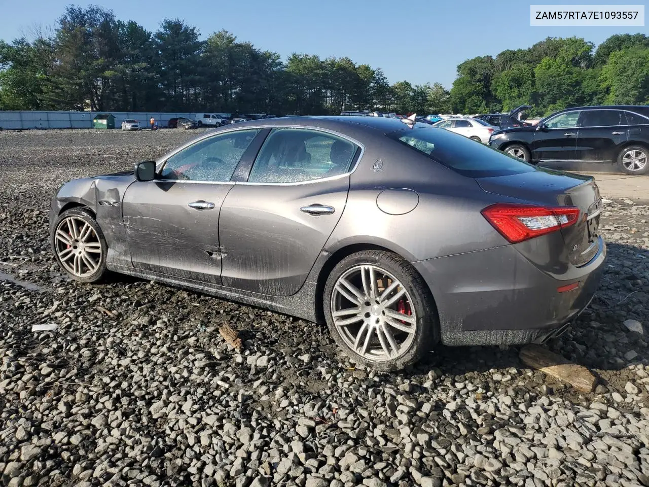 2014 Maserati Ghibli S VIN: ZAM57RTA7E1093557 Lot: 61230385