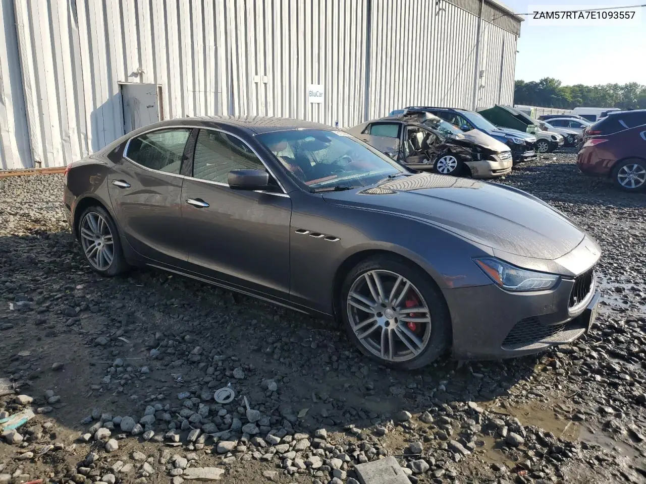 2014 Maserati Ghibli S VIN: ZAM57RTA7E1093557 Lot: 61230385