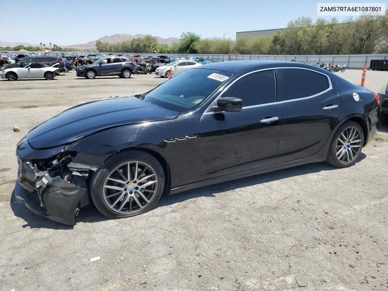 2014 Maserati Ghibli S VIN: ZAM57RTA6E1087801 Lot: 61559985