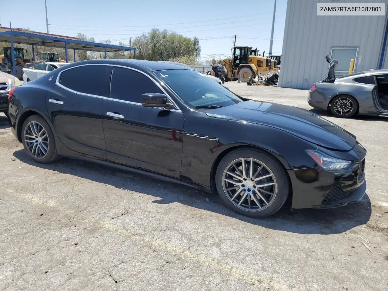 2014 Maserati Ghibli S VIN: ZAM57RTA6E1087801 Lot: 61559985