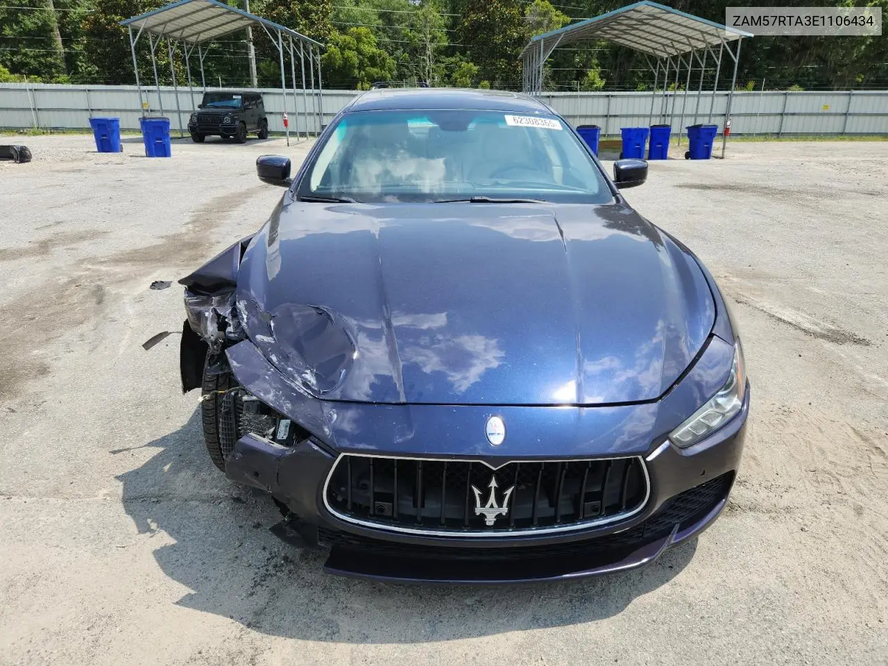 2014 Maserati Ghibli S VIN: ZAM57RTA3E1106434 Lot: 62308365