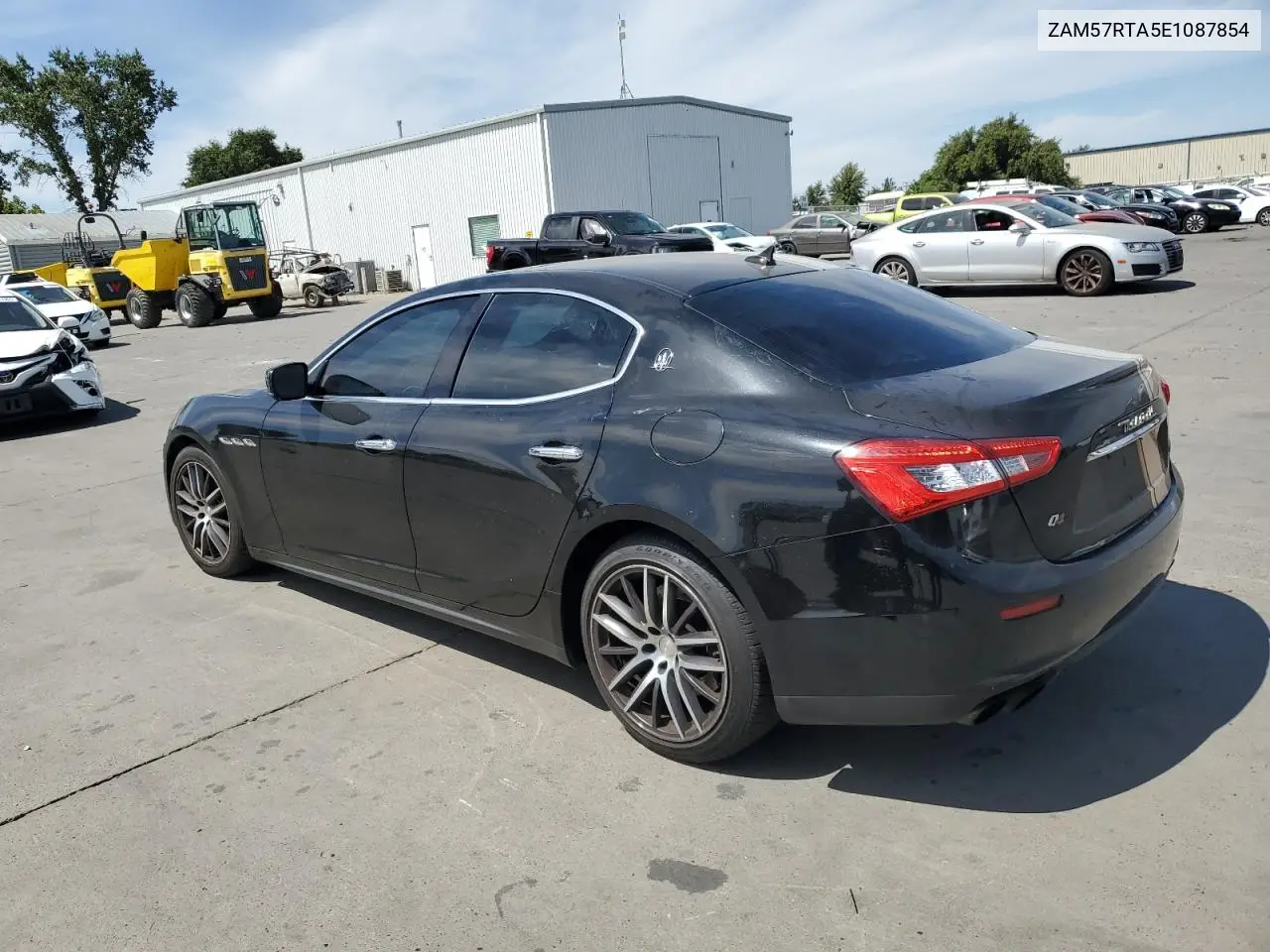2014 Maserati Ghibli S VIN: ZAM57RTA5E1087854 Lot: 63508915