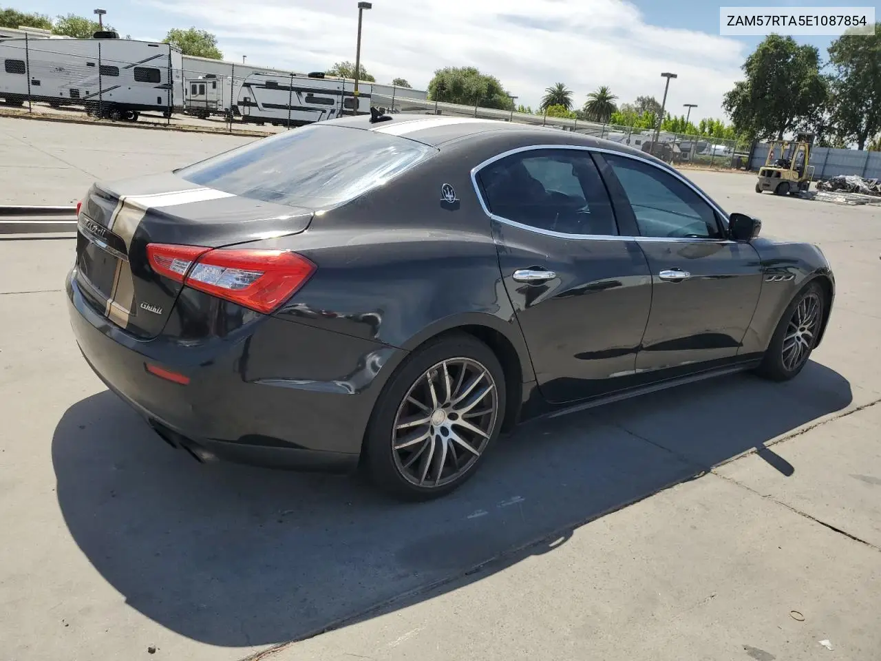 2014 Maserati Ghibli S VIN: ZAM57RTA5E1087854 Lot: 63508915