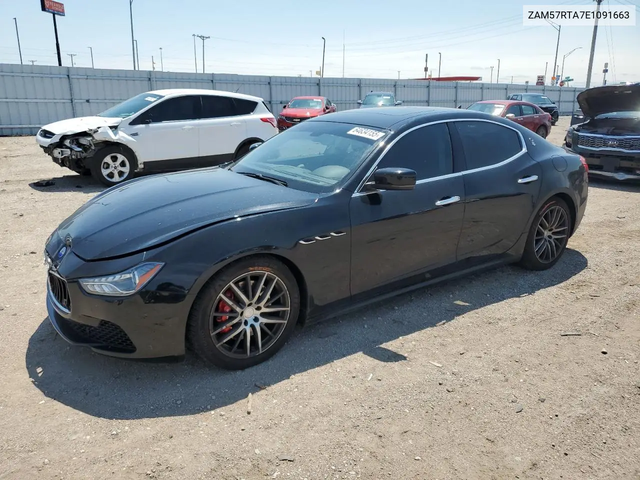 2014 Maserati Ghibli S VIN: ZAM57RTA7E1091663 Lot: 64634155