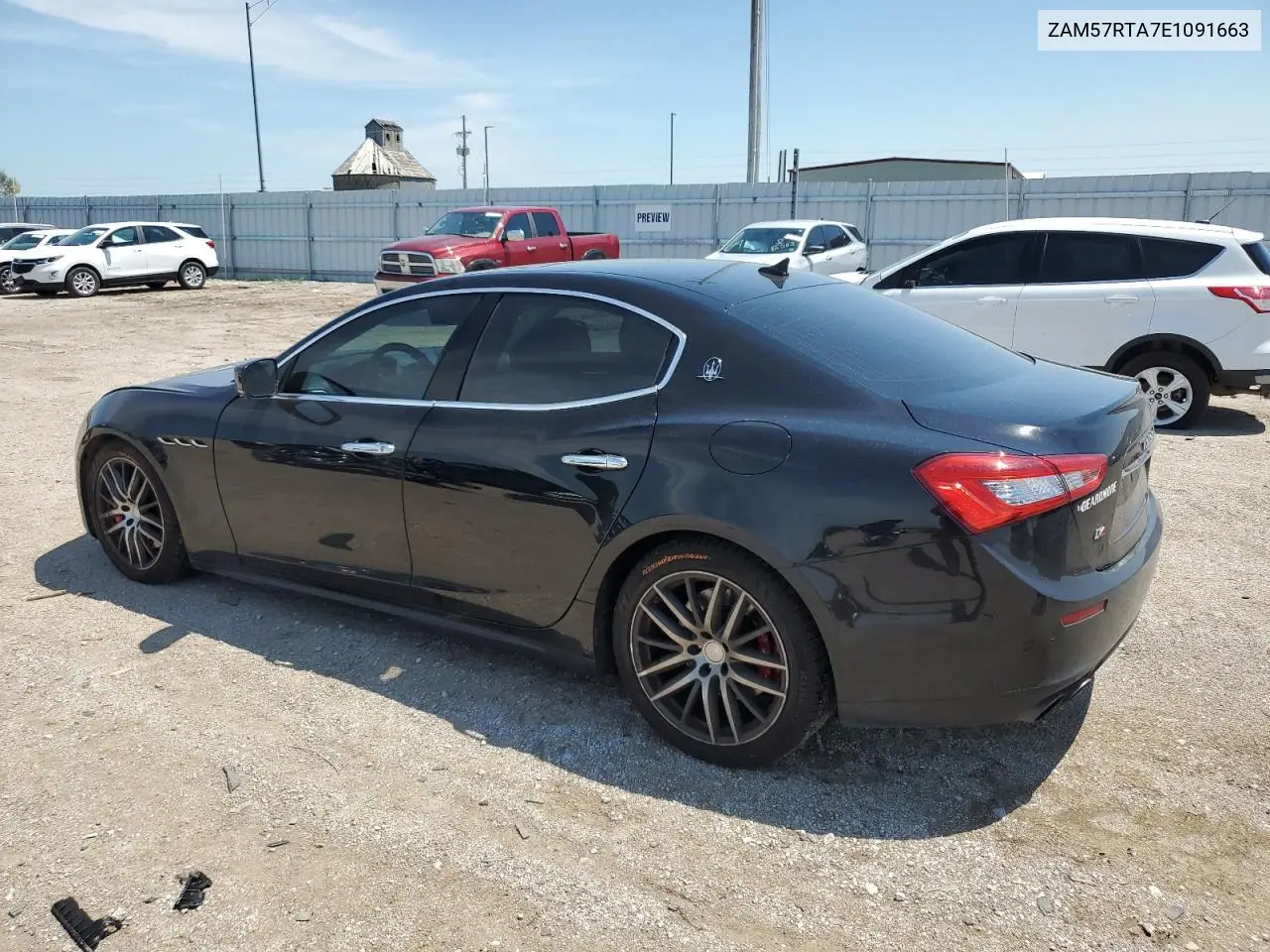 2014 Maserati Ghibli S VIN: ZAM57RTA7E1091663 Lot: 64634155