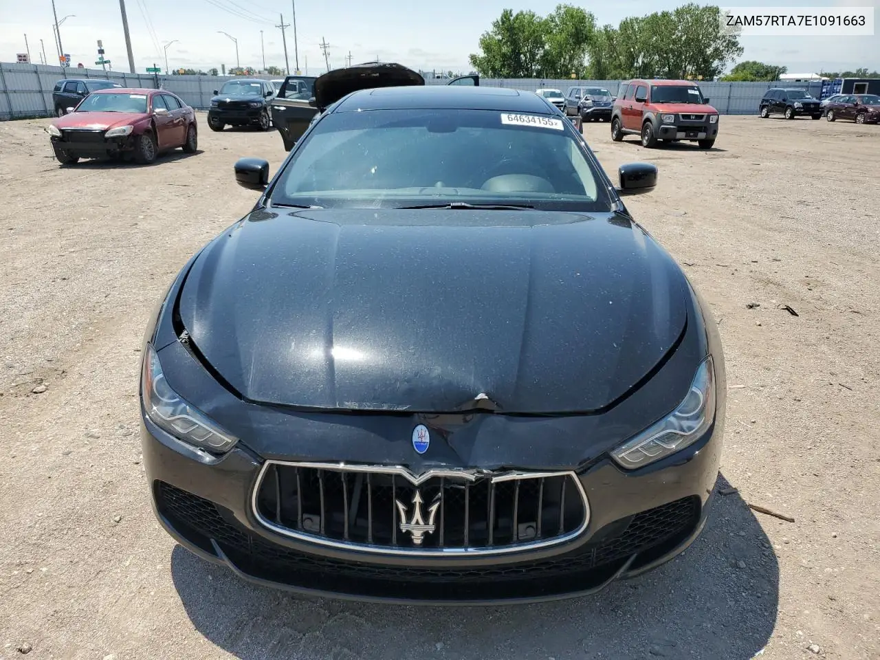 2014 Maserati Ghibli S VIN: ZAM57RTA7E1091663 Lot: 64634155