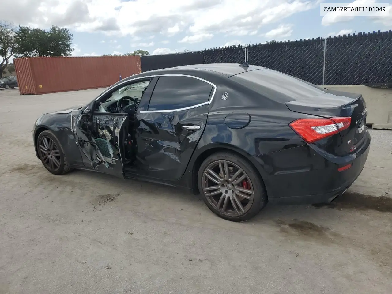 2014 Maserati Ghibli S VIN: ZAM57RTA8E1101049 Lot: 65622555