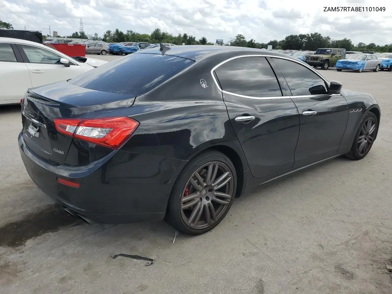 2014 Maserati Ghibli S VIN: ZAM57RTA8E1101049 Lot: 65622555