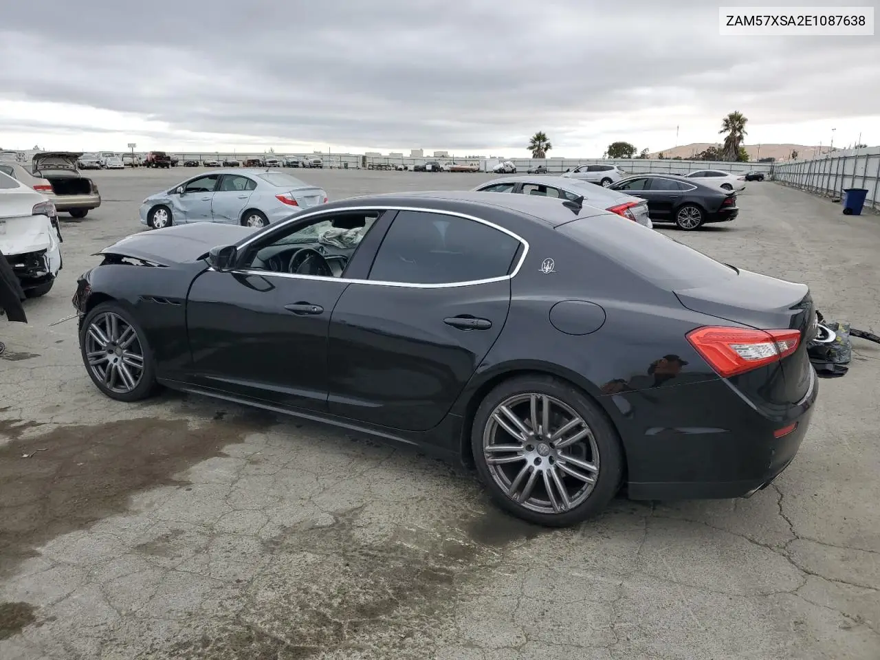 2014 Maserati Ghibli VIN: ZAM57XSA2E1087638 Lot: 65984395