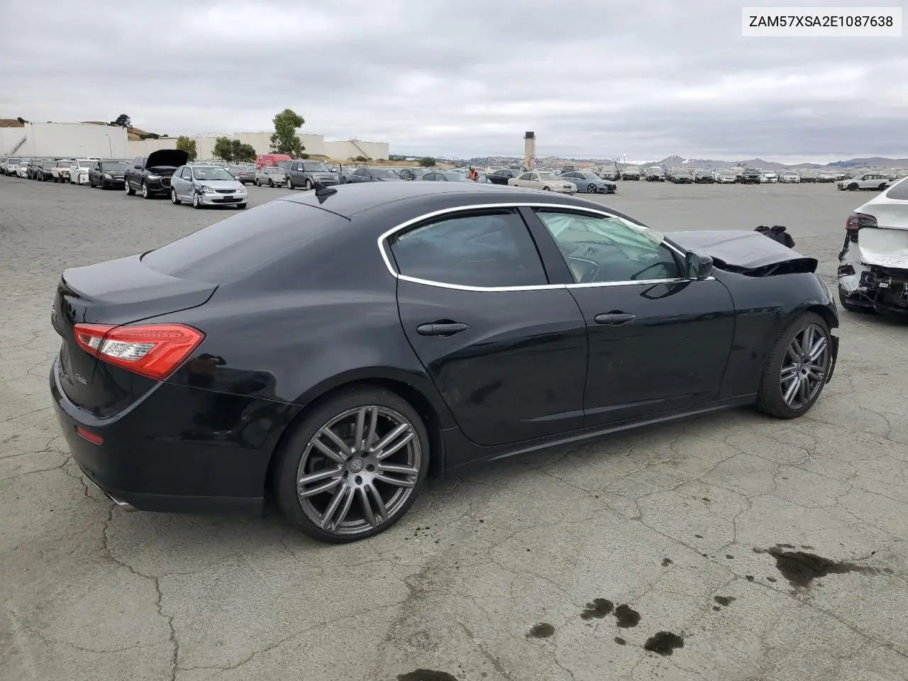 2014 Maserati Ghibli VIN: ZAM57XSA2E1087638 Lot: 65984395