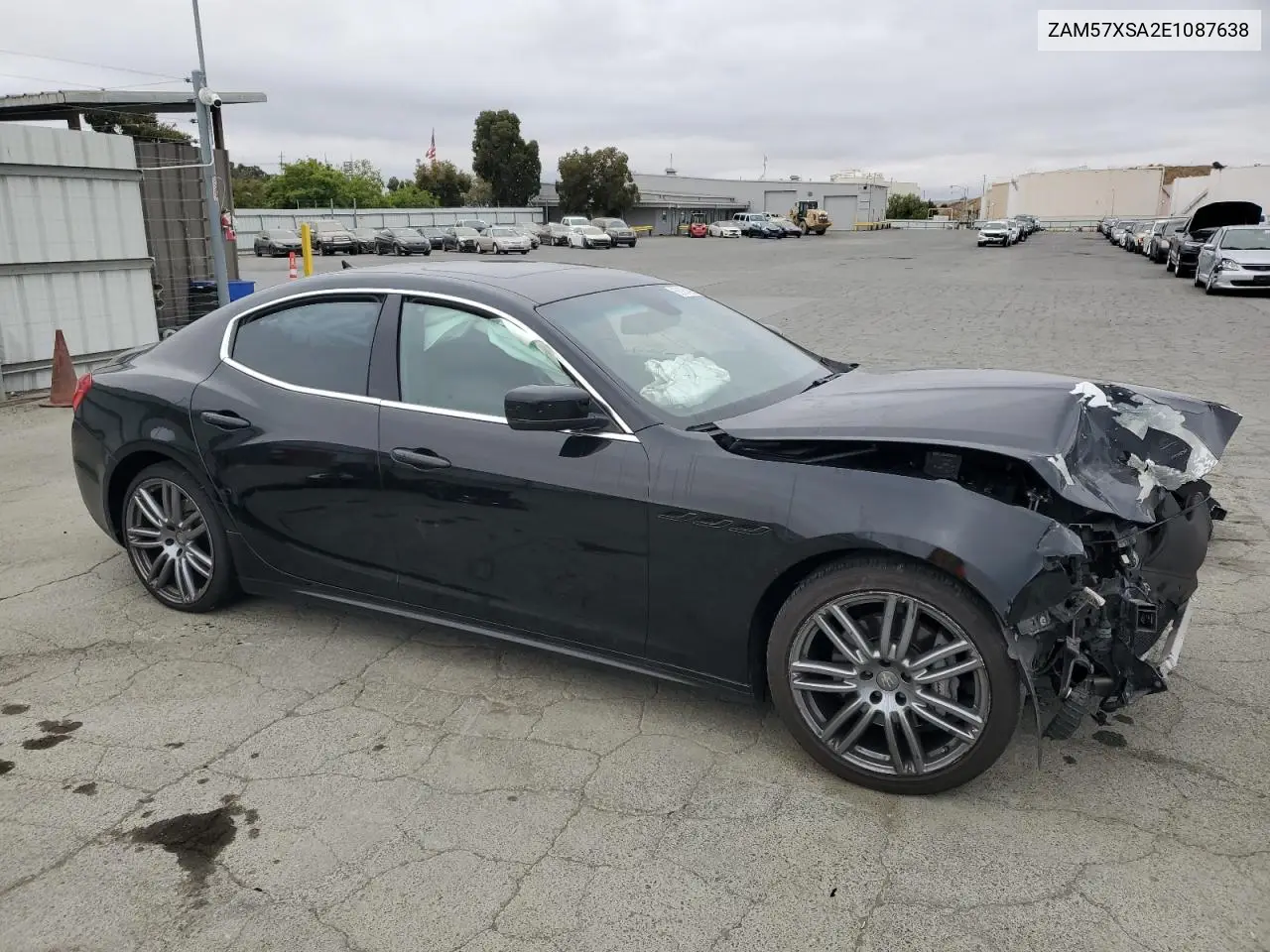 2014 Maserati Ghibli VIN: ZAM57XSA2E1087638 Lot: 65984395