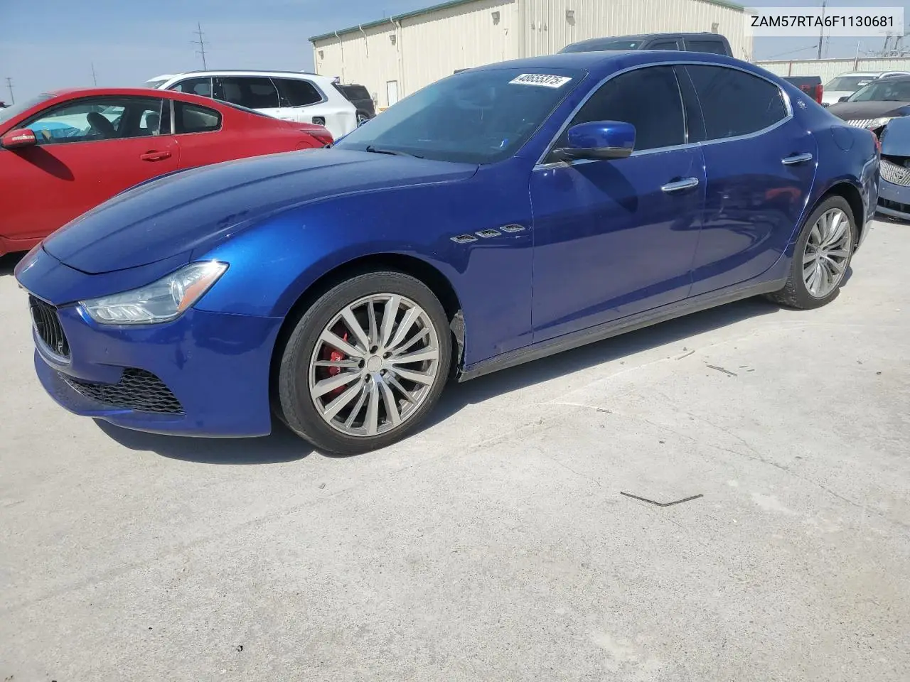 2015 Maserati Ghibli S VIN: ZAM57RTA6F1130681 Lot: 48655375