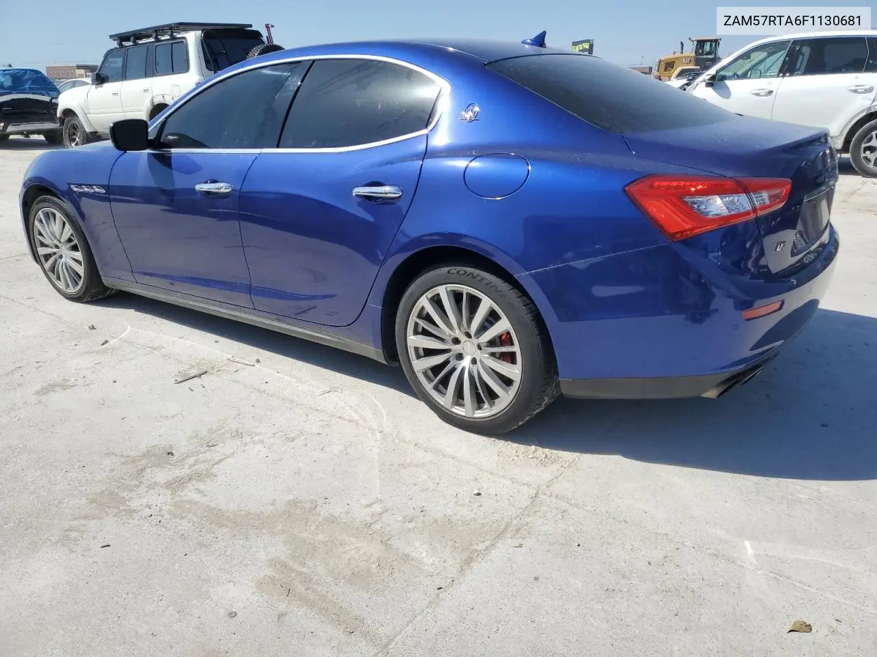2015 Maserati Ghibli S VIN: ZAM57RTA6F1130681 Lot: 48655375