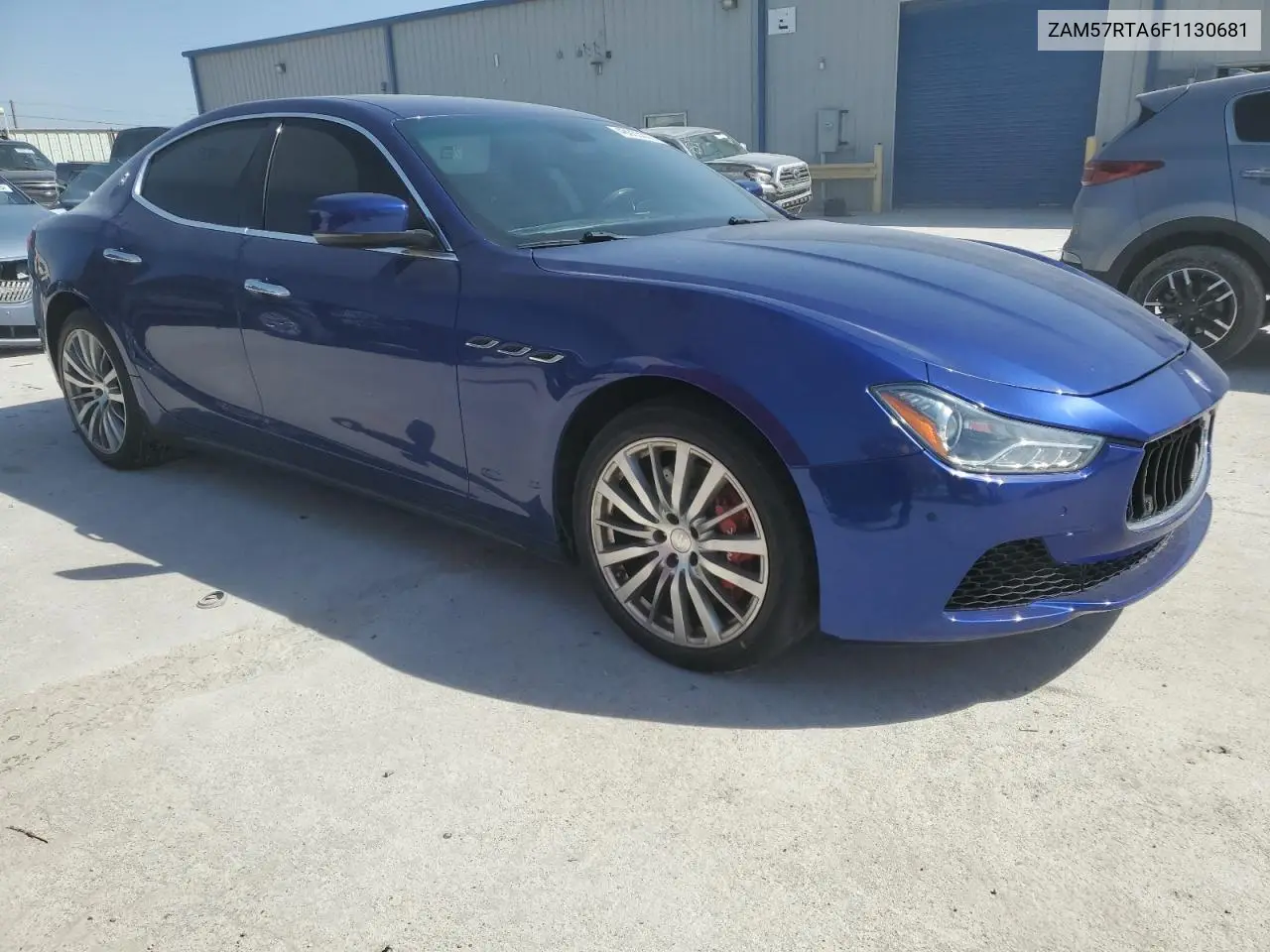 2015 Maserati Ghibli S VIN: ZAM57RTA6F1130681 Lot: 48655375