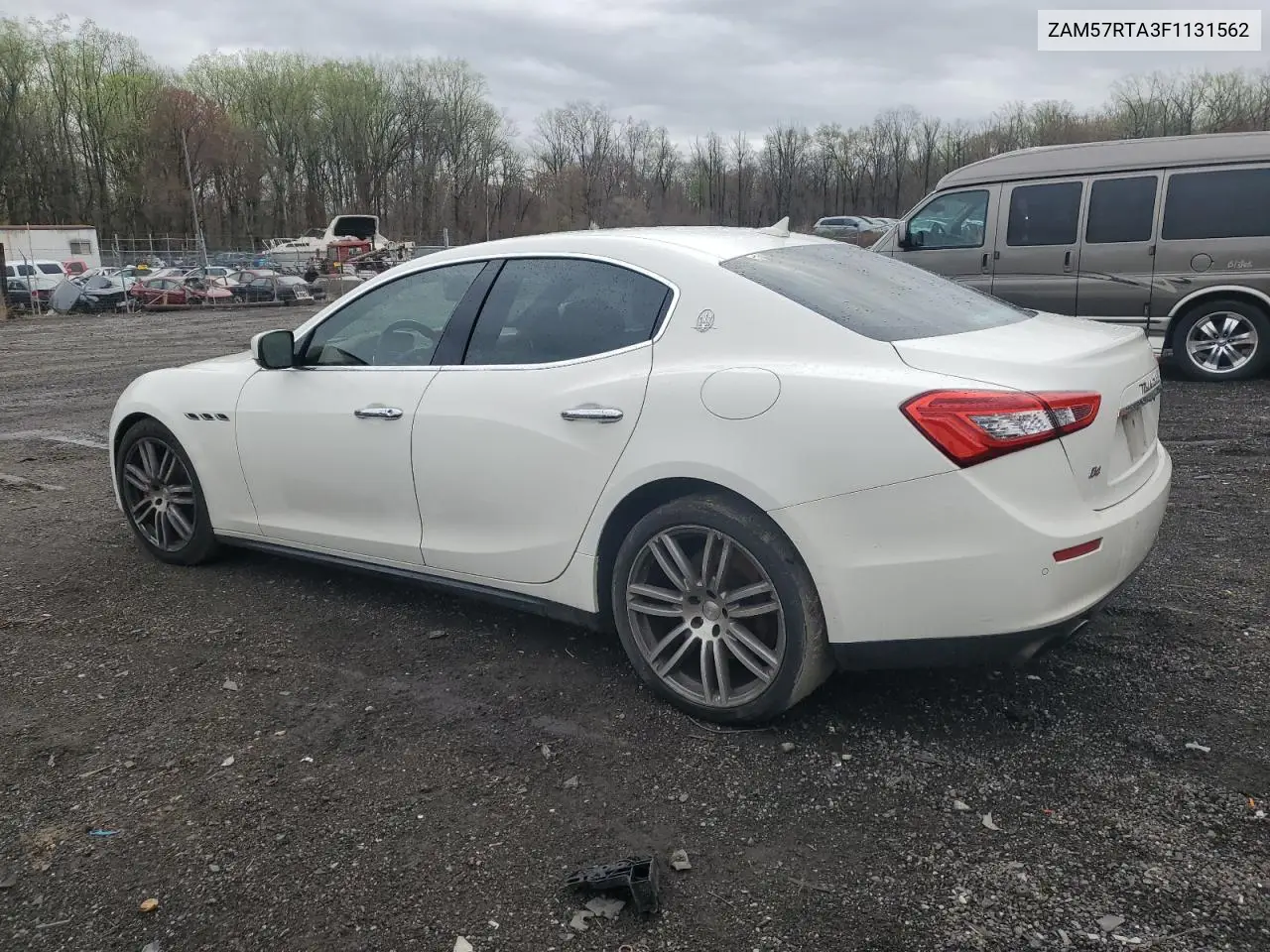 2015 Maserati Ghibli S VIN: ZAM57RTA3F1131562 Lot: 51953055