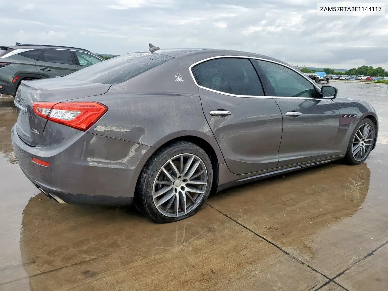 2015 Maserati Ghibli S VIN: ZAM57RTA3F1144117 Lot: 55665425