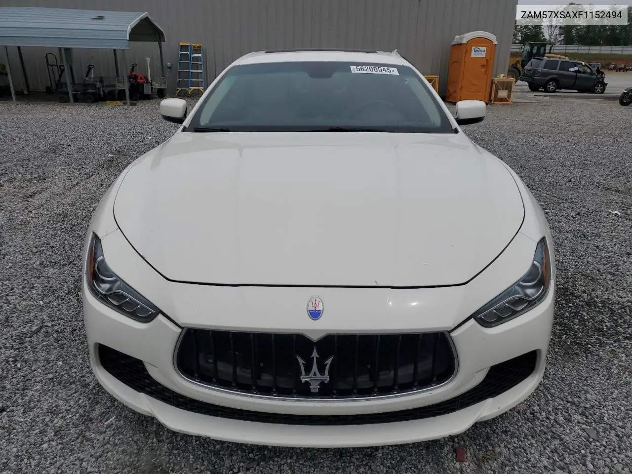 2015 Maserati Ghibli VIN: ZAM57XSAXF1152494 Lot: 56208545