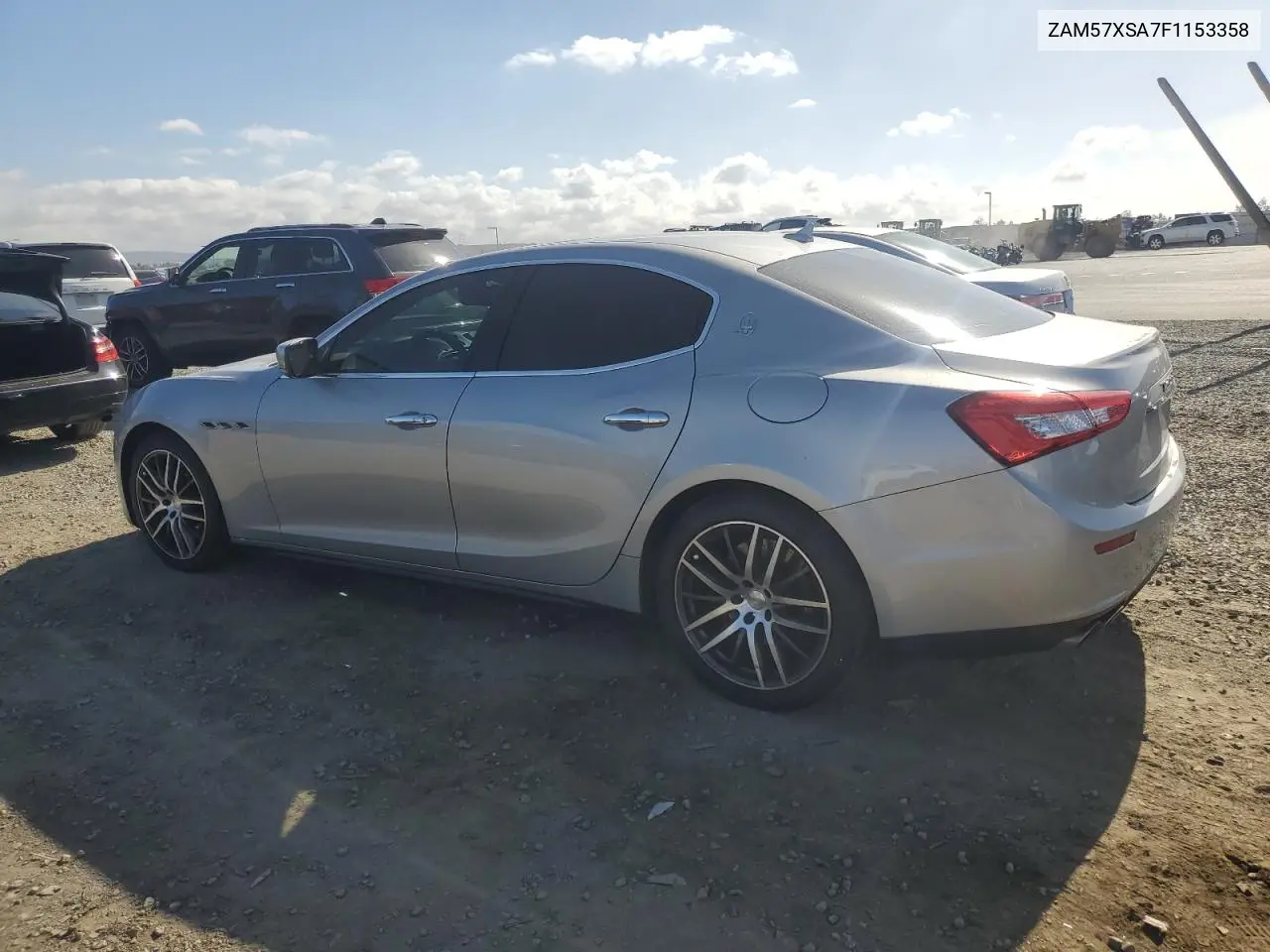2015 Maserati Ghibli VIN: ZAM57XSA7F1153358 Lot: 56250825