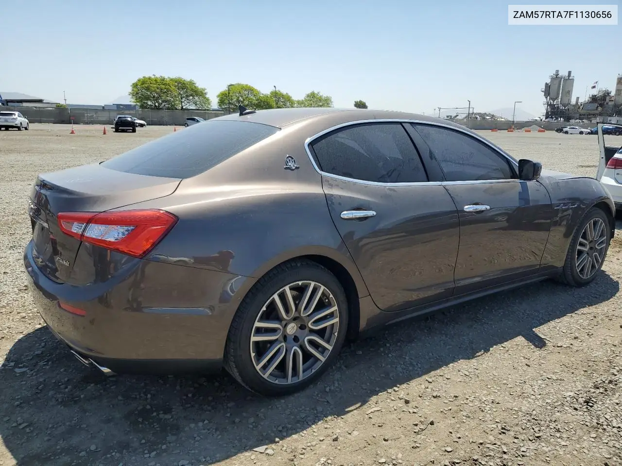 2015 Maserati Ghibli S VIN: ZAM57RTA7F1130656 Lot: 56363915