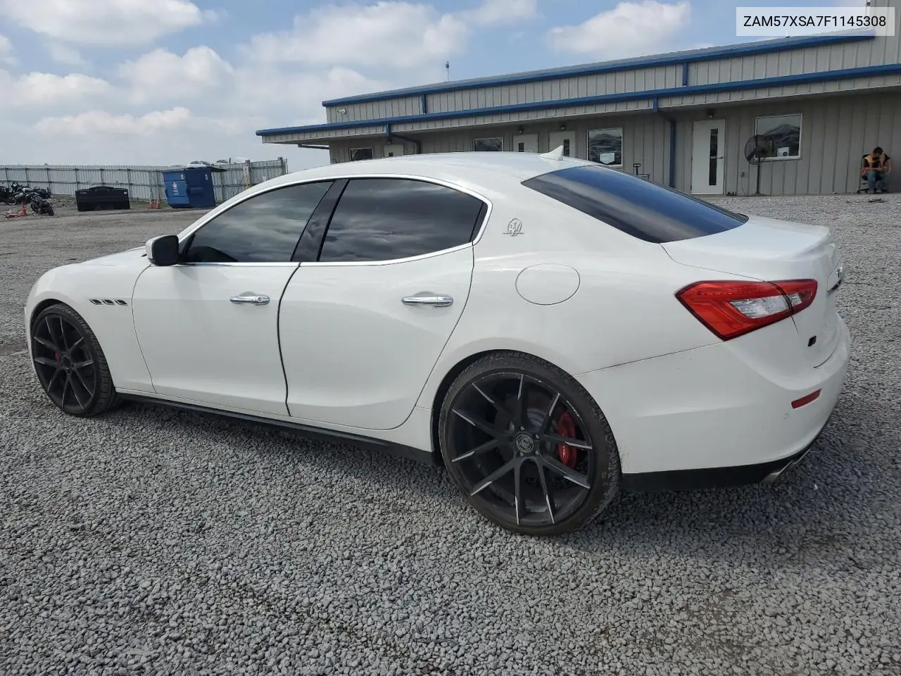 2015 Maserati Ghibli VIN: ZAM57XSA7F1145308 Lot: 56481125