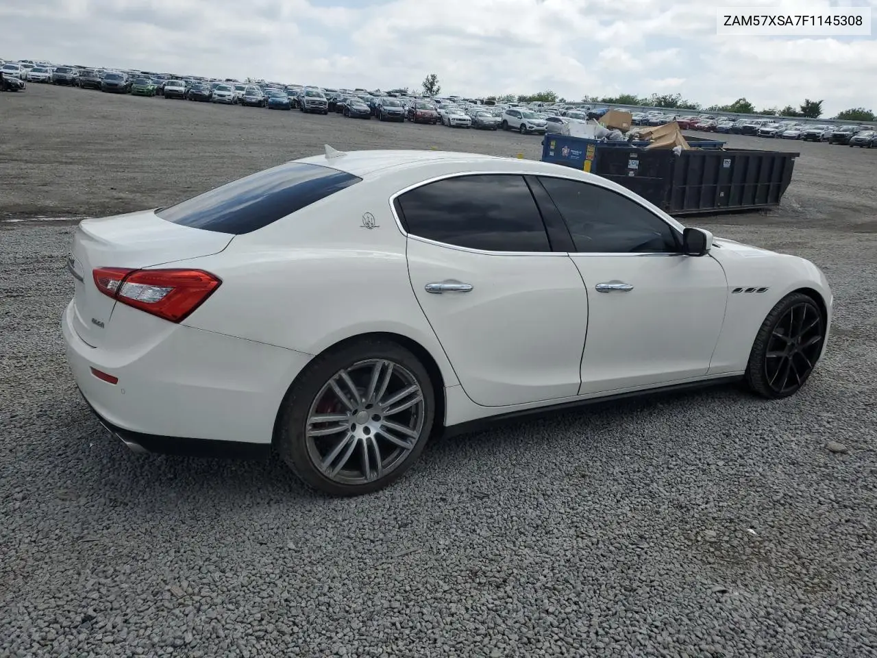 2015 Maserati Ghibli VIN: ZAM57XSA7F1145308 Lot: 56481125