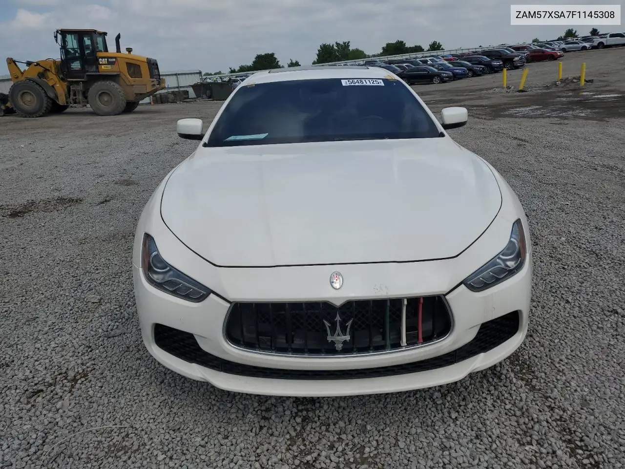 2015 Maserati Ghibli VIN: ZAM57XSA7F1145308 Lot: 56481125