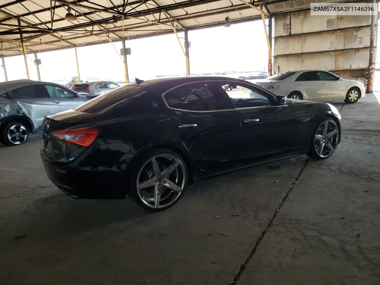 2015 Maserati Ghibli VIN: ZAM57XSA2F1146396 Lot: 56568585