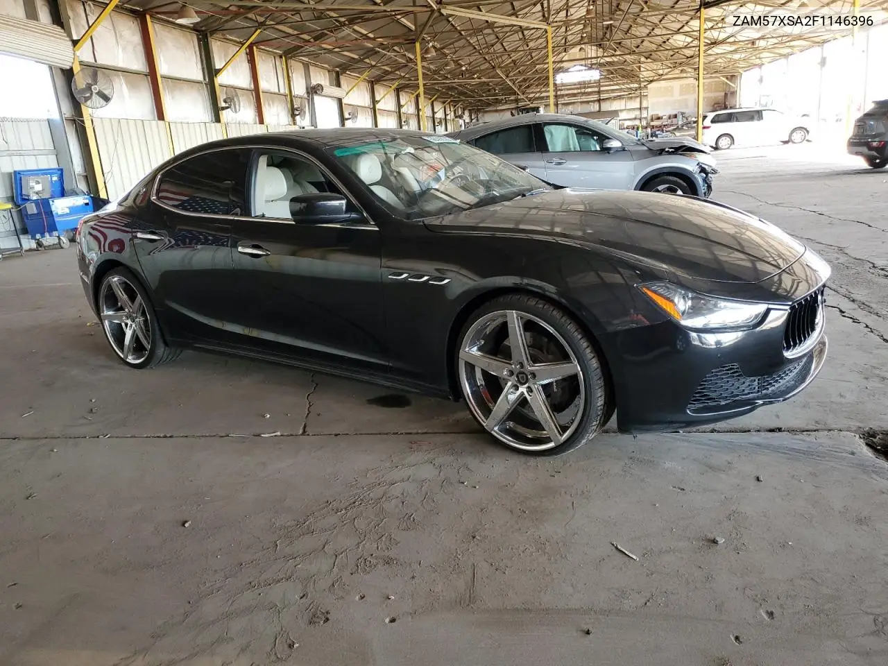 2015 Maserati Ghibli VIN: ZAM57XSA2F1146396 Lot: 56568585
