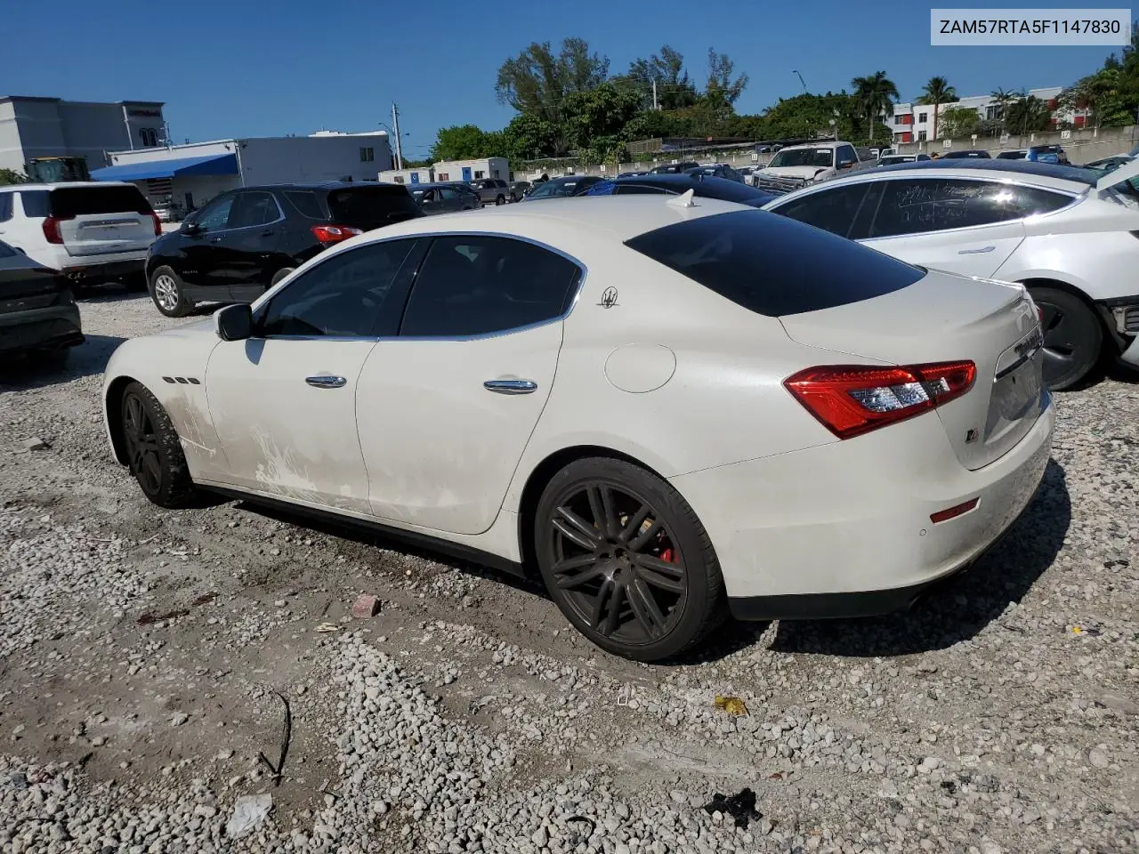 zam57rta5f1147830 ZAM57RTA5F1147830 2015 Maserati Ghibli S