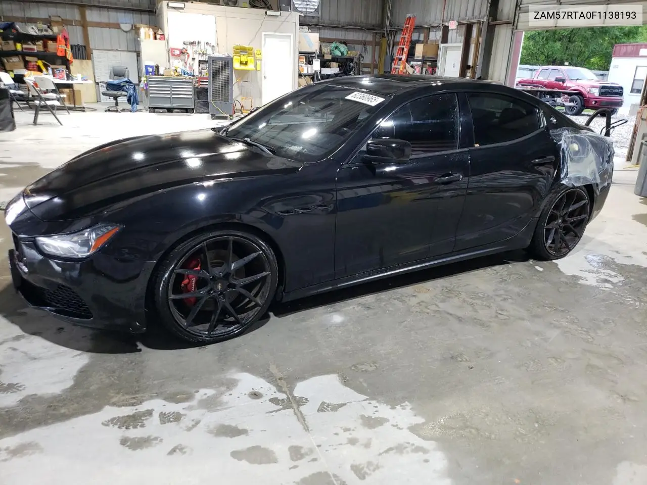 2015 Maserati Ghibli S VIN: ZAM57RTA0F1138193 Lot: 62360965
