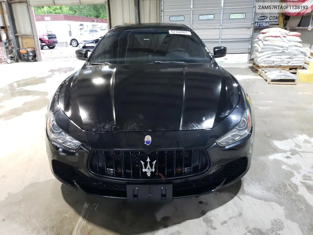 2015 Maserati Ghibli S VIN: ZAM57RTA0F1138193 Lot: 62360965