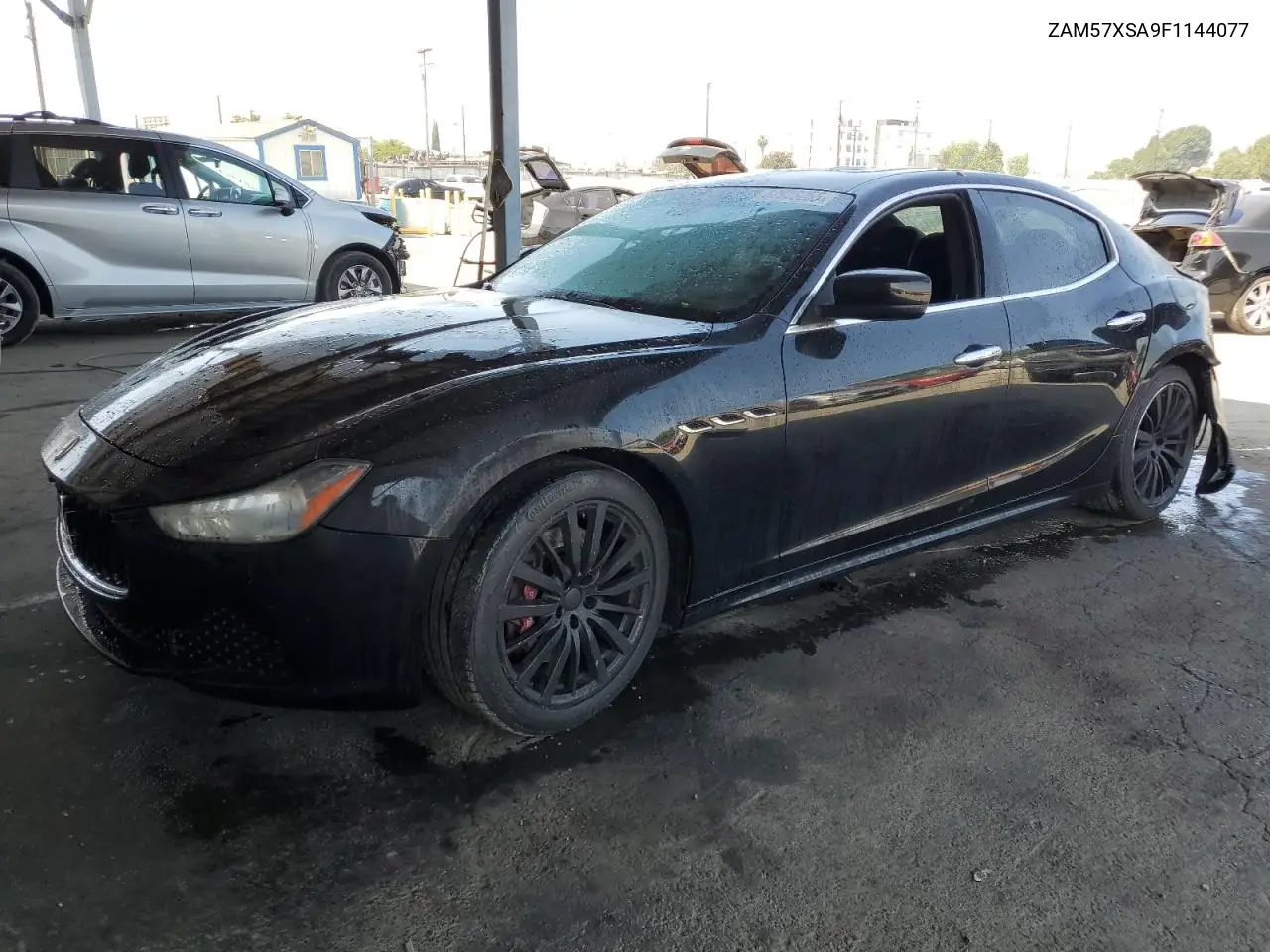 2015 Maserati Ghibli VIN: ZAM57XSA9F1144077 Lot: 62903255