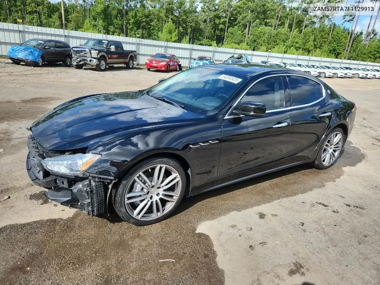 2015 Maserati Ghibli S VIN: ZAM57RTA7F1129913 Lot: 64394925