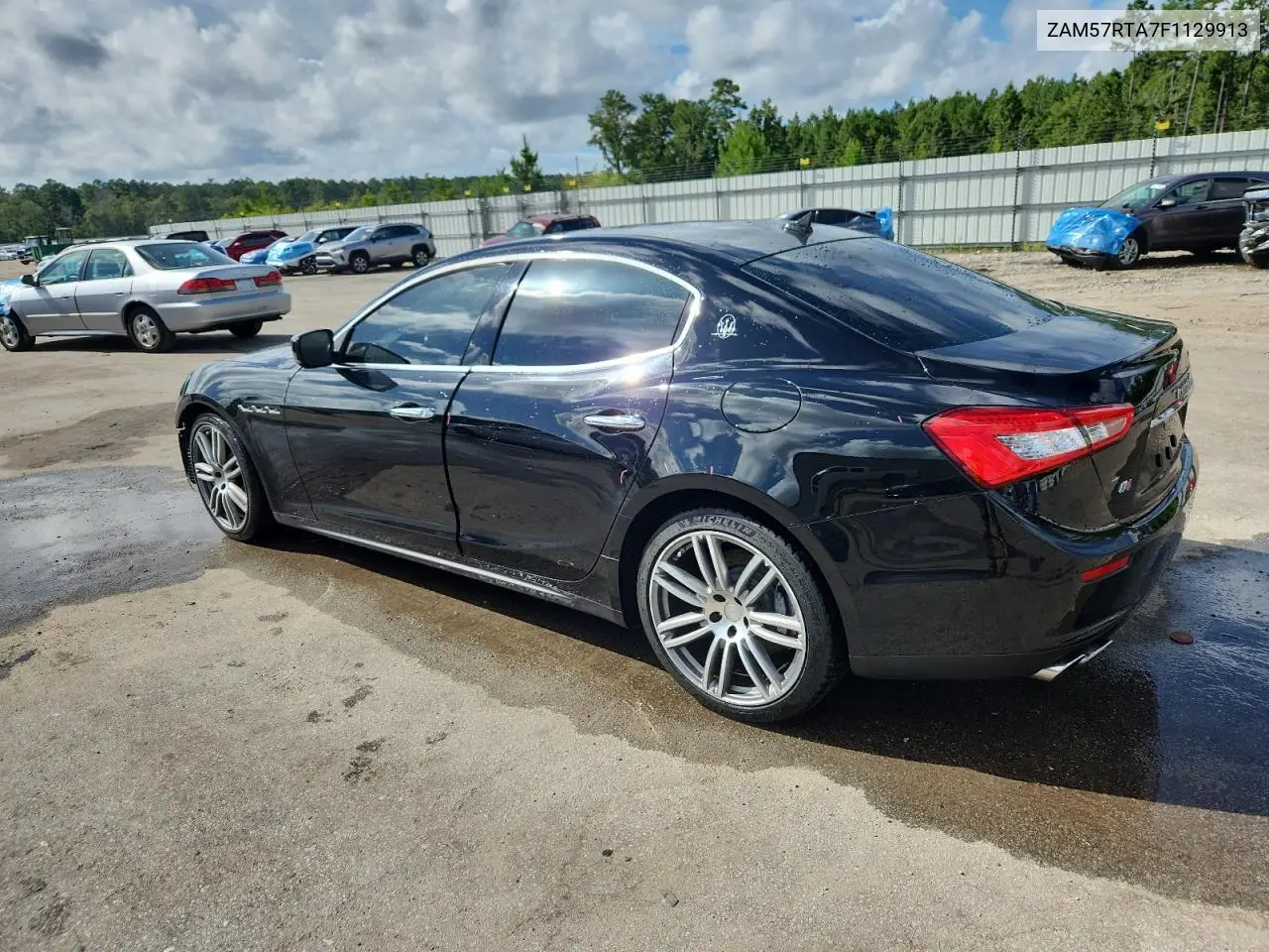 2015 Maserati Ghibli S VIN: ZAM57RTA7F1129913 Lot: 64394925