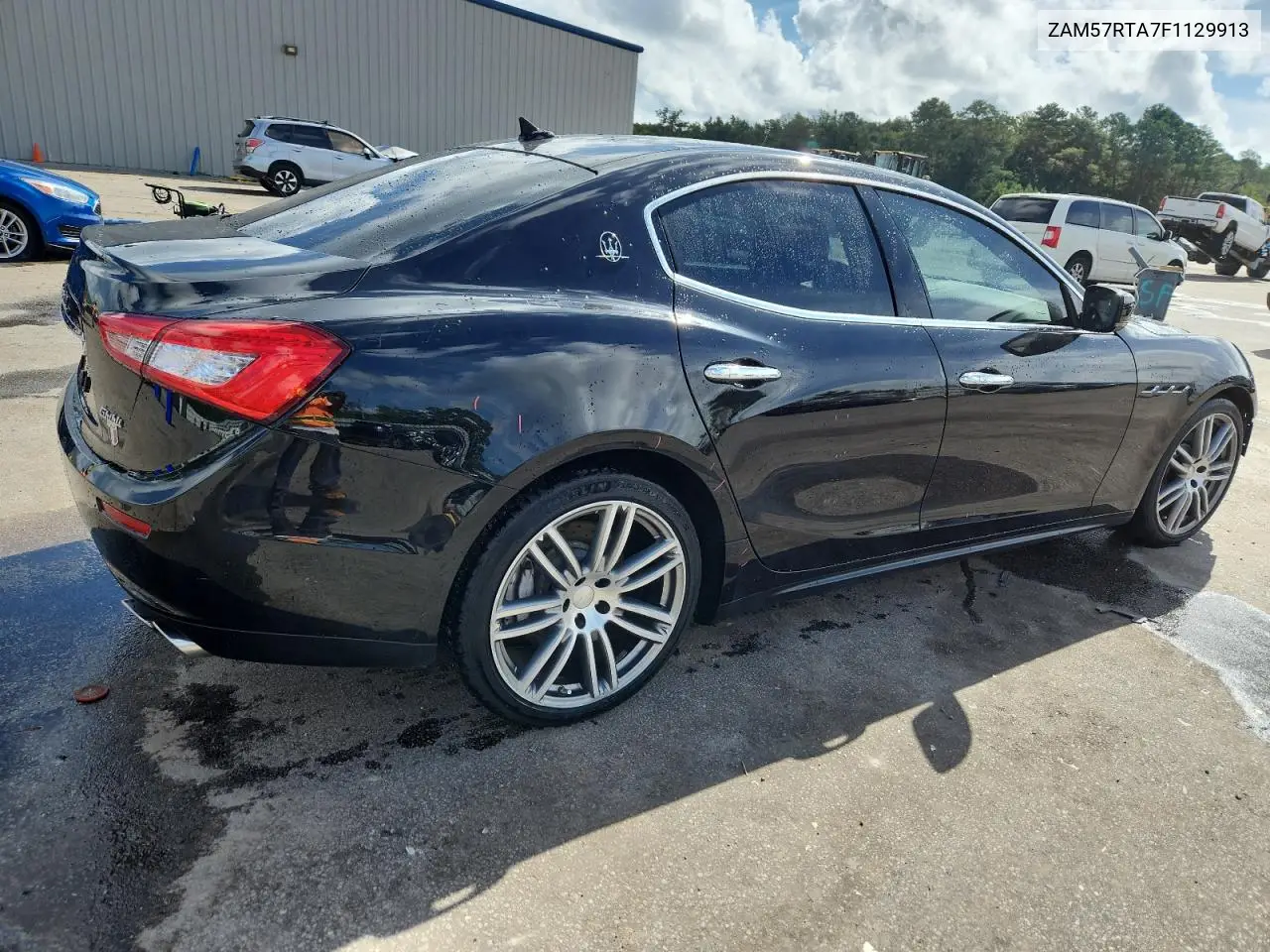 2015 Maserati Ghibli S VIN: ZAM57RTA7F1129913 Lot: 64394925